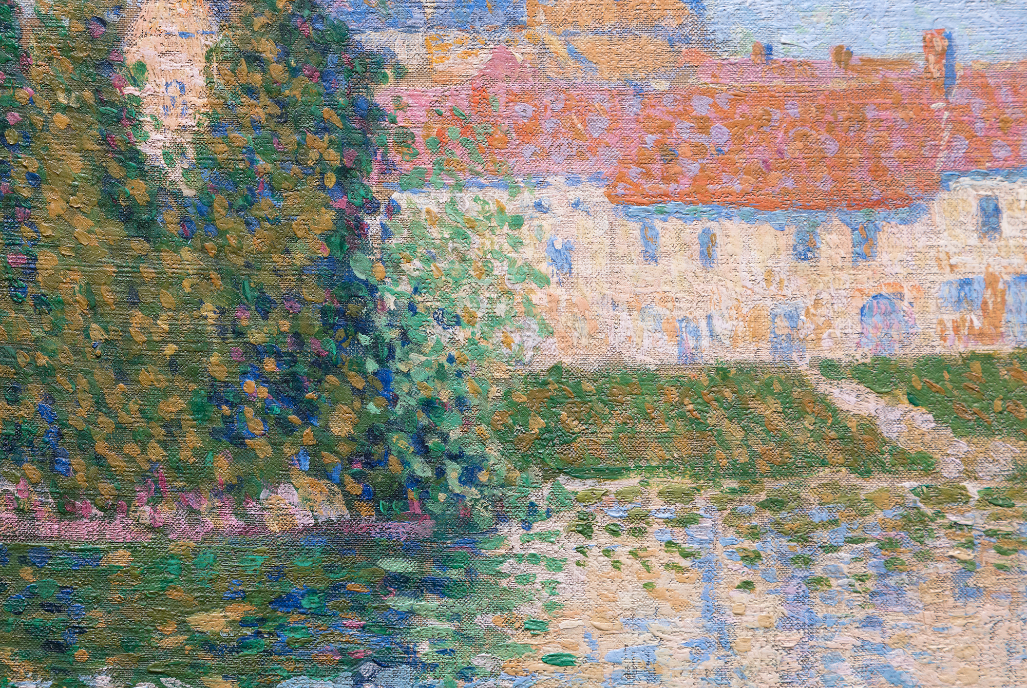 On May 15, 1886, a visual manifesto for a new art movement was born when Georges Seurat’s crowning achievement, A Sunday Afternoon on the Island of La Grande Jatte was unveiled at the Eighth Impressionist Exhibition. Seurat can claim title as the original “Scientific Impressionist” working in a manner that came to be known as Pointillism or Divisionism. It was, however, his friend and the confidant, 24-year-old Paul Signac and their constant dialogue that led to a collaboration in understanding the physics of light and color and the style that emerged. Signac was an untrained, yet a blazingly talented, Impressionist painter whose temperament was perfectly suited to the rigor and discipline required to achieve the painstakingly laborious brushwork and color. Signac quickly assimilated the technique. He also bore witness to Seurat’s arduous two-year journey building myriad layers of unblended dots of color on the colossally-sized La Grande Jatte. Together, Signac, the brash extrovert, and Seurat, a secretive introvert, were about to subvert the course of Impressionism, and change the course of modern art.