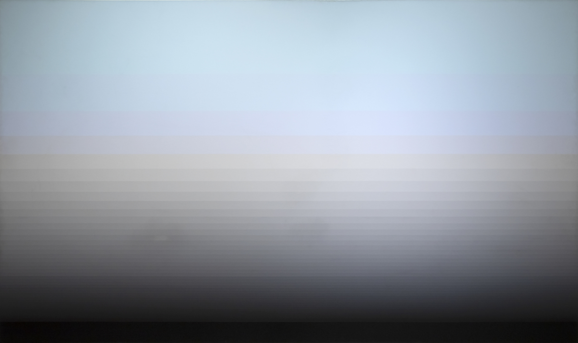 NORMAN ZAMMITT - East Wall NORMAN ZAMMITT - East Wall - acrylic on canvas - 78 x 132 in.