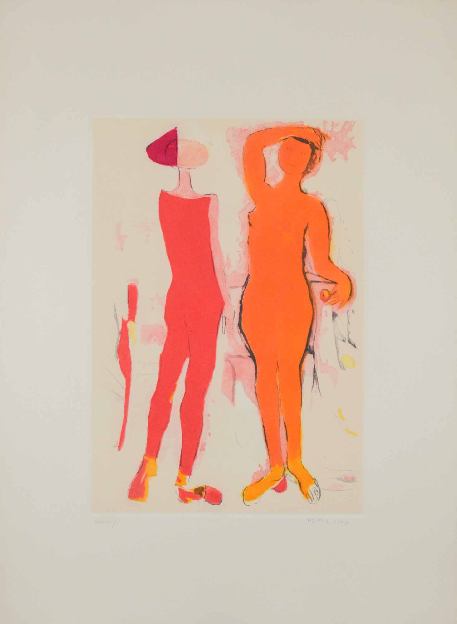 MARINO MARINI - Untitled (From Shakespeare I) MARINO MARINI - Untitled (From Shakespeare I) - lithograph - 29 1/2 x 22 in.