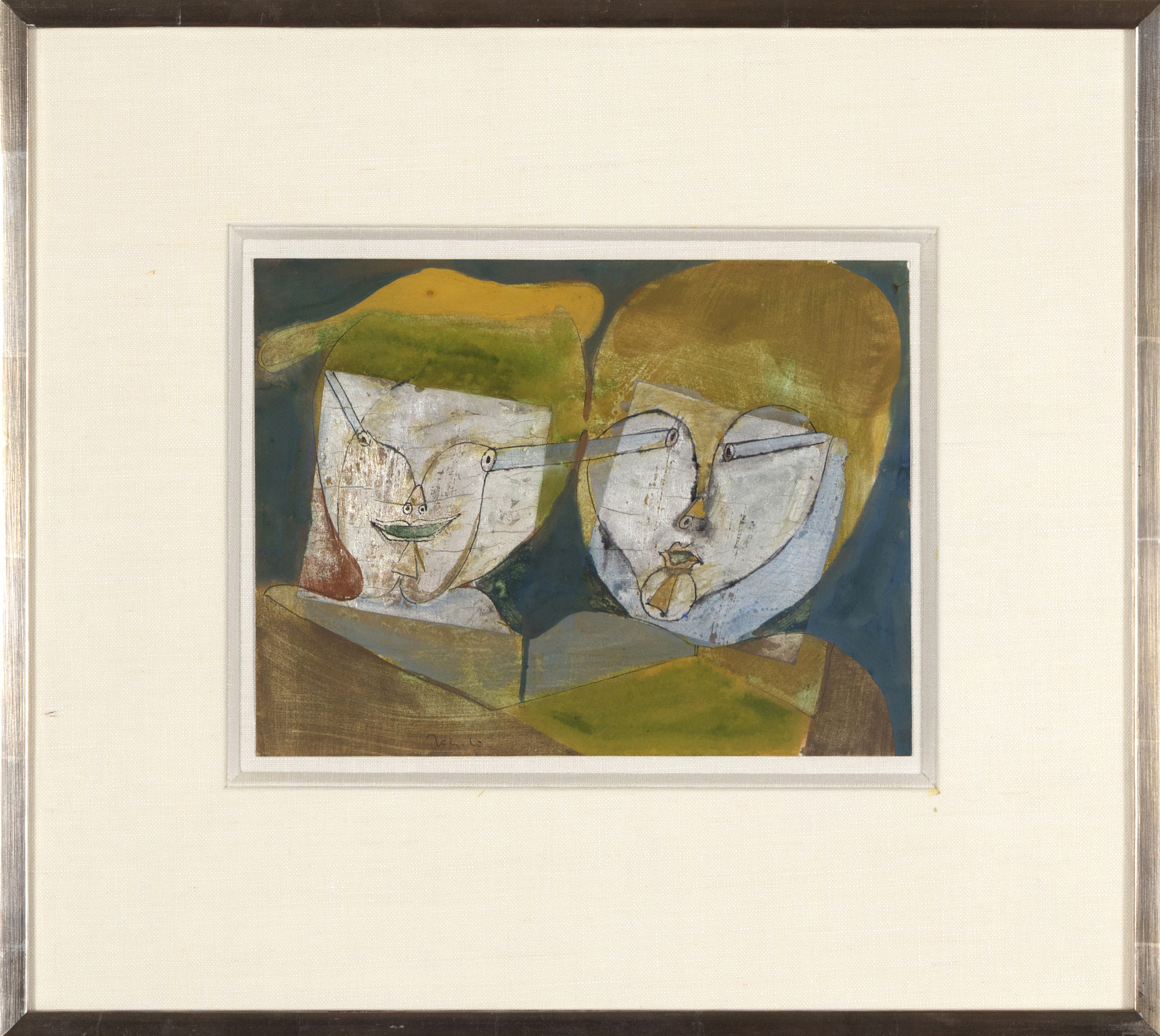 FRANCISCO TOLEDO - Untitled FRANCISCO TOLEDO - Untitled - mixed media on paper - 8 x 10 1/4 in.