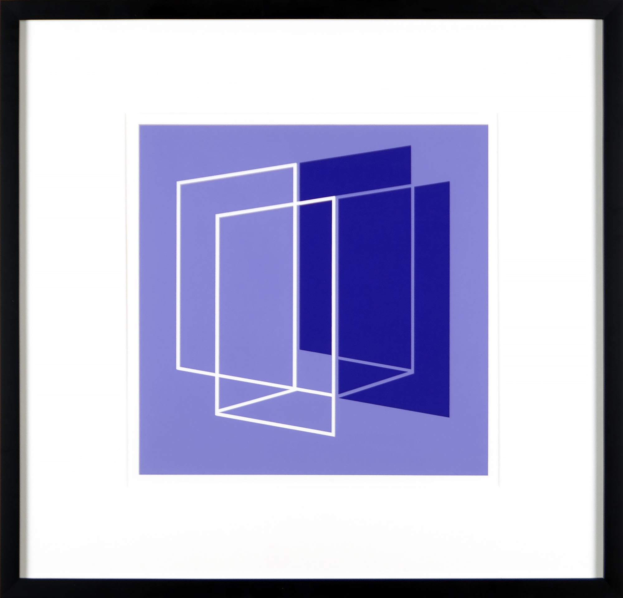 JOSEF ALBERS - Formulation: Articulation - screenprint - 12 1/4 x 12 1/4 in.