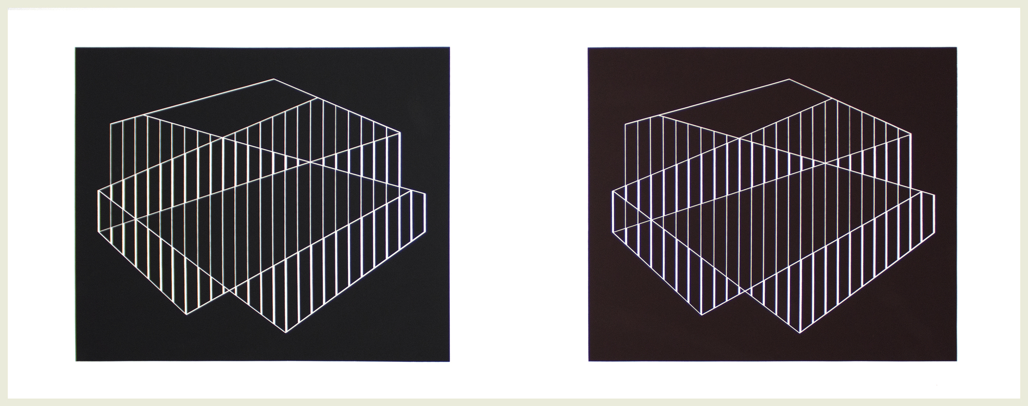 JOSEF ALBERS - Formulation: Articulation JOSEF ALBERS - Formulation: Articulation - screenprint - 12 x 14 5/8 in. ea.