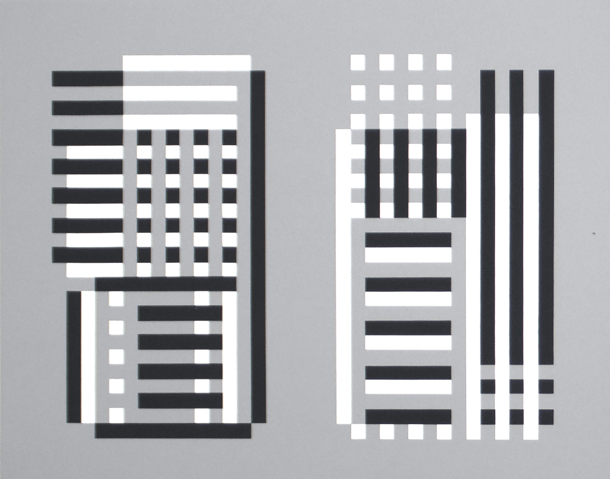 JOSEF ALBERS - Formulation: Articulation - screenprint - 10 x 13 in. ea.