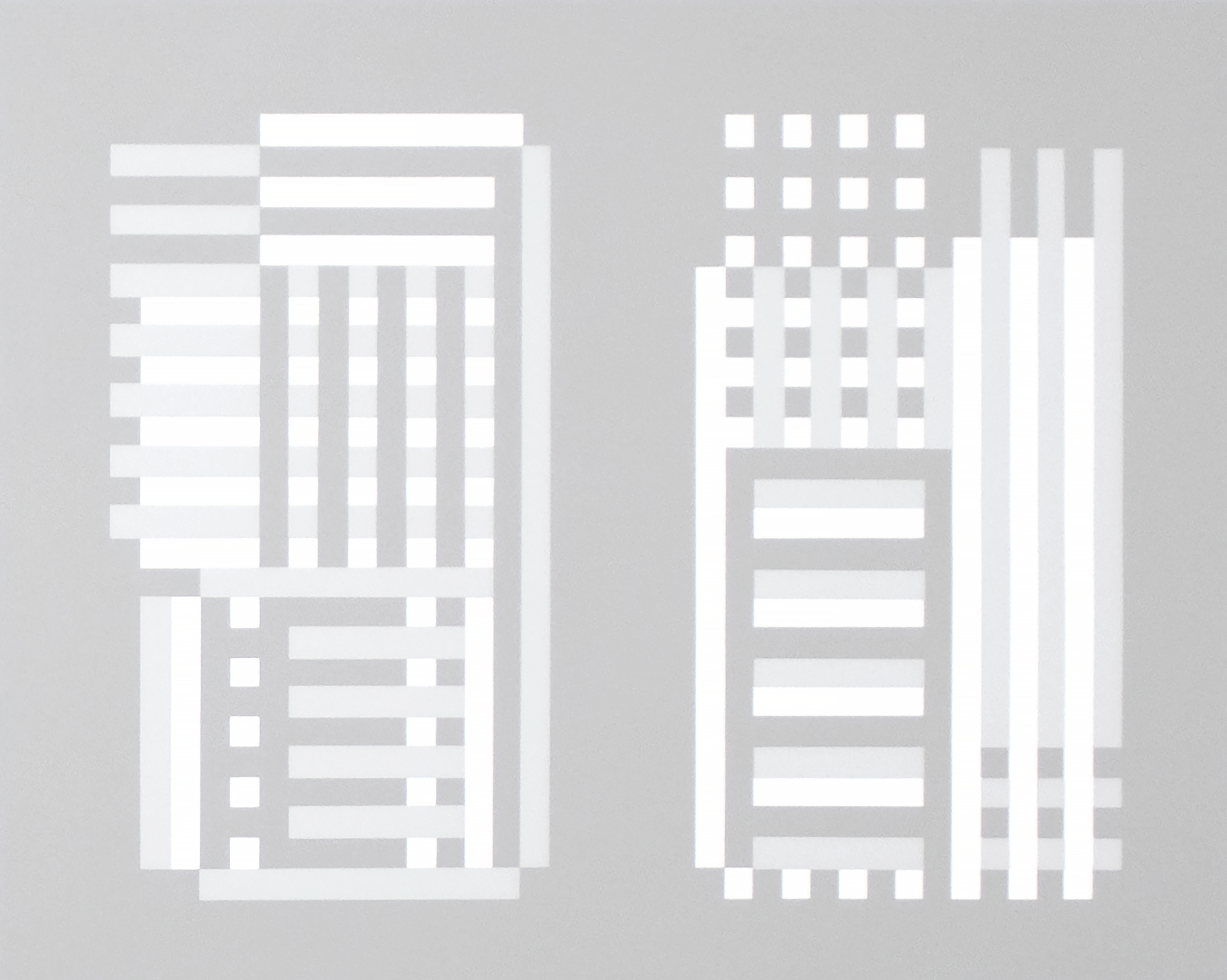 JOSEF ALBERS - Formulation: Articulation JOSEF ALBERS - Formulation: Articulation - screenprint - 10 x 12 7/8 in.