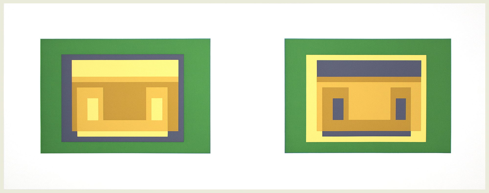 JOSEF ALBERS - Formulation: Articulation JOSEF ALBERS - Formulation: Articulation - screenprint - 9 1/8 x 13 7/8 in. ea.