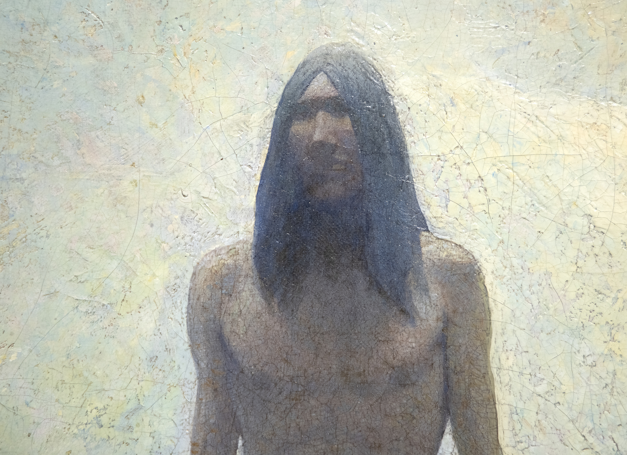 N.C. WYETH - Summer. "Hush" Emerging at the end of the Gilded Age, N.C. Wyeth was one of the most important American artists and illustrators. His paintings and illustrations brought life to classic literature from Treasure Island to The Boy’s King Arthur and more. He is most remembered for his ability to capture crucial moments in narratives, fleshing out just a few words into a visual representation of deep drama and tension. Patriarch of the Wyeth artistic dynasty which includes his son Andrew and grandson Jamie, his influence touched future illustrators and artists.
<br>
<br>Perhaps his most important legacy is how he shaped American imagination – of America itself and of wild possibilities. Wyeth’s powerful paintings gave life to many of the stories America told of itself. His early paintings captured life of the American West and some of his most beloved illustrations were for novels such as The Last of the Mohicans or short stories like “Rip Van Winkle”. Despite this success, Wyeth struggled with the commercialism of illustrations and advertisements, seeking his work to be accepted as fine art. Throughout his career, he experimented with different styles shifting from Impressionism to Divisionism to Regionalism.
<br>
<br>N.C. Wyeth produced over 3,000 paintings and illustrated 112 books. His illustrations for the publisher Charles Scribner’s Sons were so popular they became known as Scribner’s Classics and remain in print to this day.
<br>
<br>This quietly powerful painting of a Native American forms part of a quartet of paintings, inspired by and a metaphor for the four seasons. The paintings were used to illustrate George T. Marsh’s set of poems “The Moods”. Wyeth recognized that the series came at a crucial moment in his career in which the paintings go beyond realism to capture atmosphere and mood, an internal world of emotion made external. He even contemplated and attempted to write his own poems based on these paintings.
<br>
<br>
<br>Summer, Hush is a striking example of Wyeth pulling from his imagination and melding it with careful observation of nature. As noted in a letter to his mother, Wyeth combined the fictional subject with natural effects as in the sky. Native Americans were a subject he returned to numerous times; these paintings reflect not only Wyeth’s fascination but also of America. As observed by art historian Krstine Ronan, Wyeth was part of a larger dialogue that developed around Native Americans, cementing a general Native American culture in the imagination of the United States. Thus, the painting operates on numerous levels simultaneously. How do we relate to this painting and its conception of the four seasons? How do we interpret Wyeth’s depiction of a Native American? What role do Native Americans play in America’s imagination?
<br>
<br>We must also not forget that these works were first used to illustrate the poems of George T. Marsh. Marsh, a poet born in New York who often also wrote of the Canadian wilderness, provides subtle evocations of the seasons hinted at in the series title “The Moods”. This painting was used alongside “Hush,” which ends:
<br>
<br>Are they runes of summers perished
<br>
<br>That the fisher hears –and ceases—
<br>
<br>Or the voice of one he cherished.
<br>
<br>Within these few lines, Wyeth gives us a thoughtful and restrained painting that stirs from within. The poem and the painting avoid obvious clichés to represent the seasons. They develop a profound interpretation filled with sensitivity.
<br>
<br>These paintings were important to Wyeth who hoped that “they may suggest to some architect the idea that such decorations would be appropriate in a library or capitol or some public building.” Summer, Hush demonstrates Wyeth’s control of color and composition so that small touches such as the ripples of water or the towering cloud that envelopes the figure are in service to sketch out the feeling of summer and of the poem. Through exploring this rich and complex painting, we are better able to appreciate NC Wyeth as an artist and the role this specific painting plays in the context of art history.