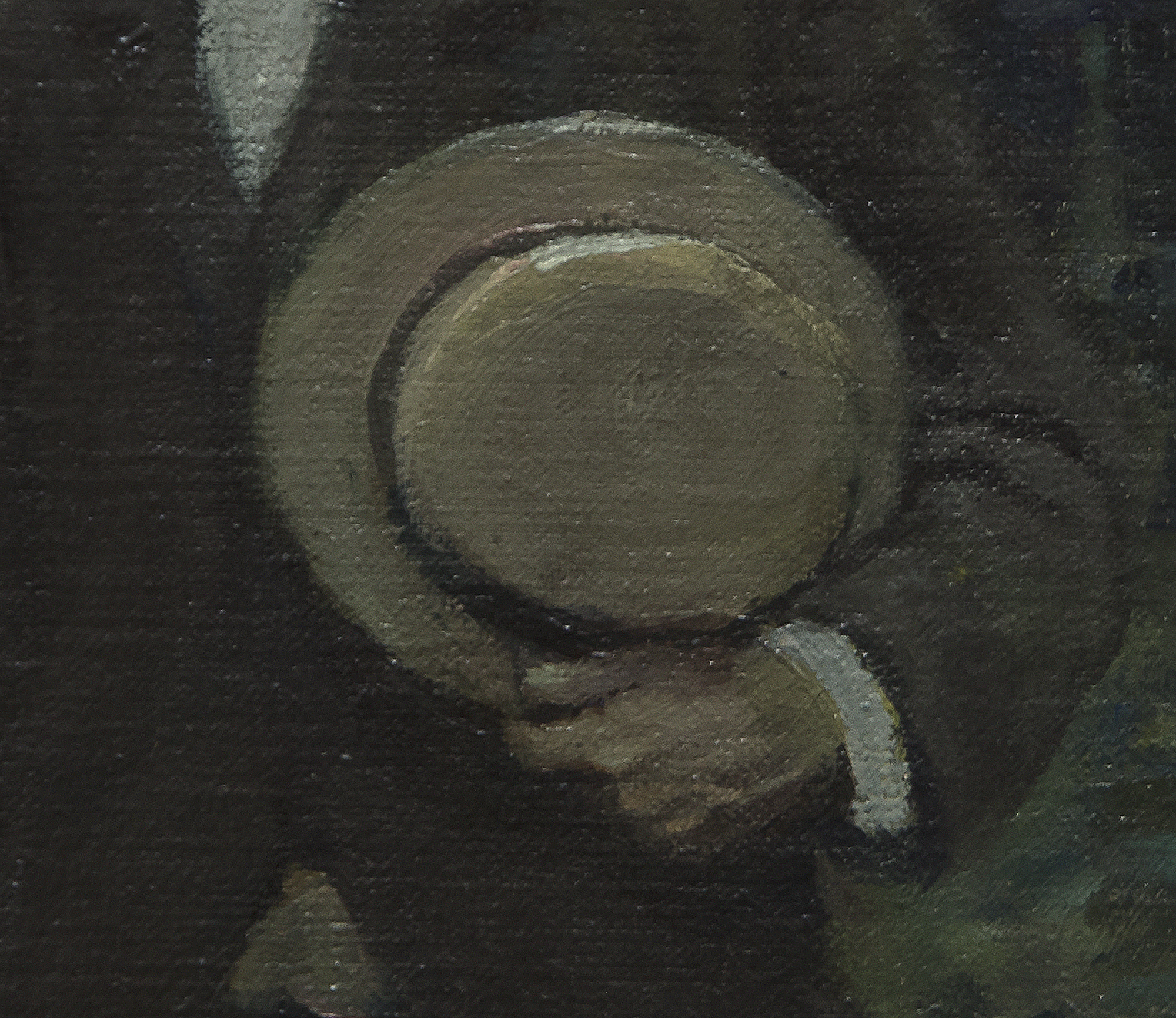 N.C. WYETH - With a Quick, Noiseless Stride, He Crossed the Narrow Space N.C. WYETH - With a Quick, Noiseless Stride, He Crossed the Narrow Space - oil on canvas - 30 1/4 x 20 1/8 in.