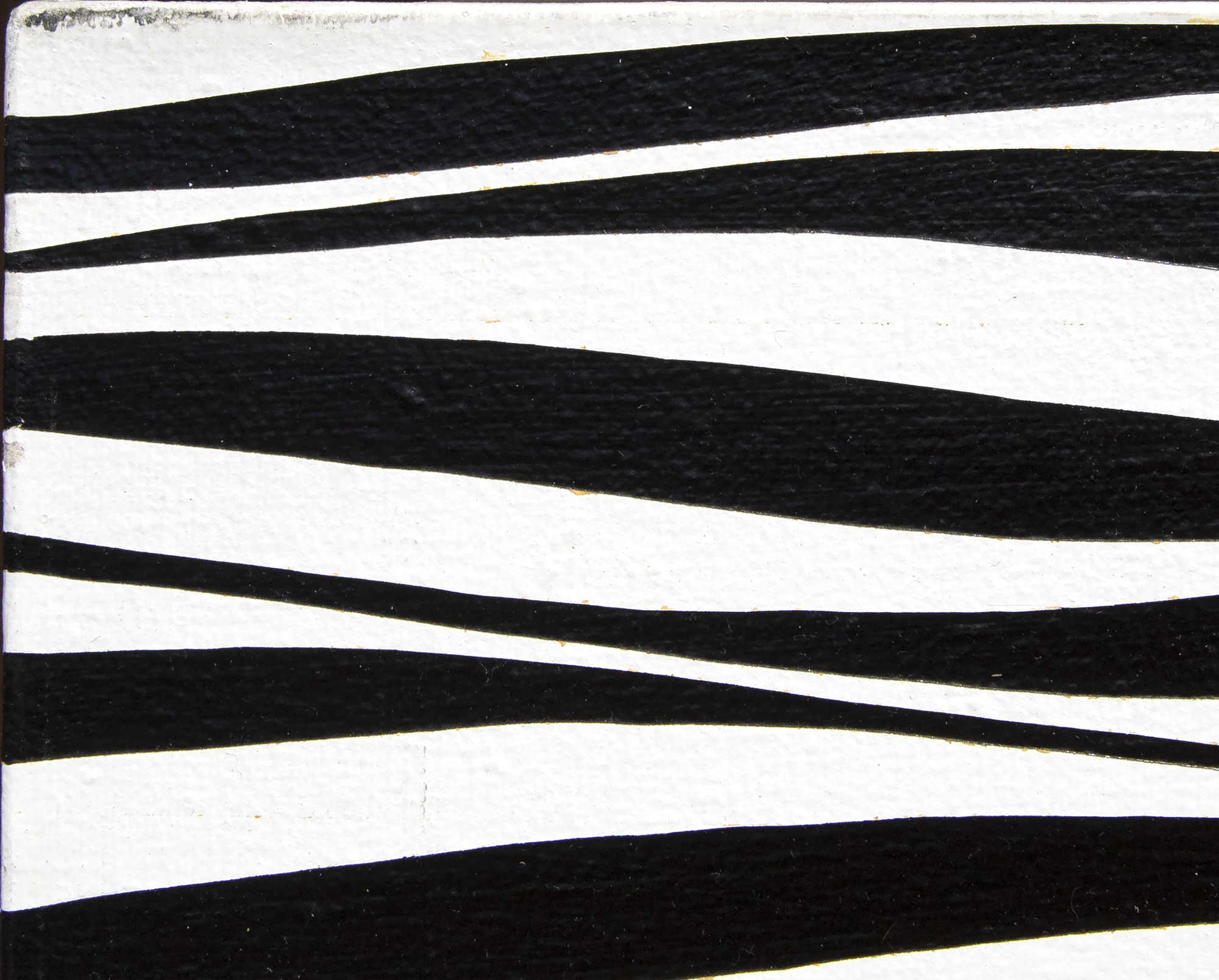 FRANCIS CELENTANO - Wellenförmige Einheiten - Acryl auf Leinwand - 36 x 90 in.