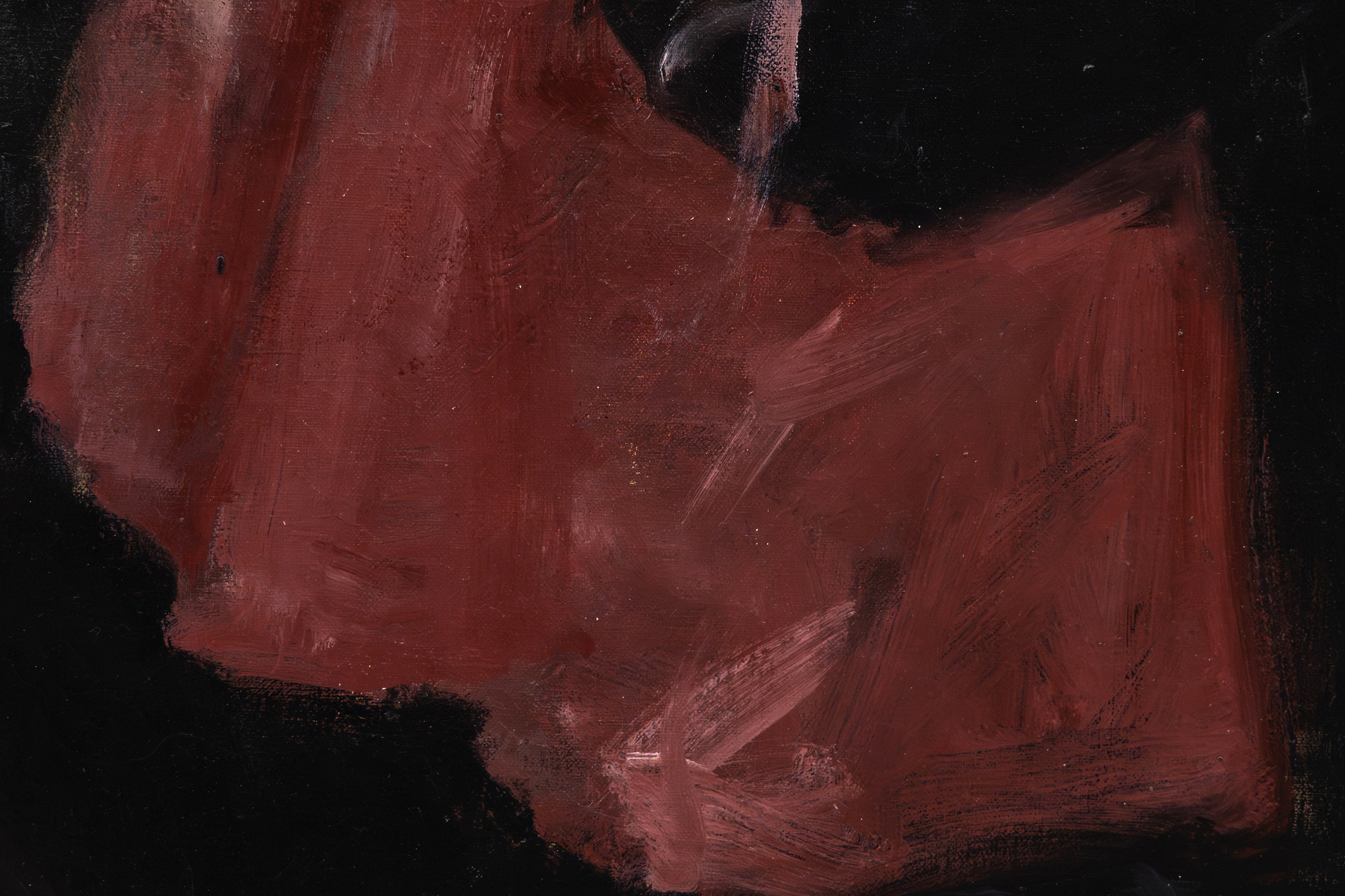 ROBERT HENRI – Mädchen mit Muff – Öl auf Leinwand – 145,4 x 97,2 cm