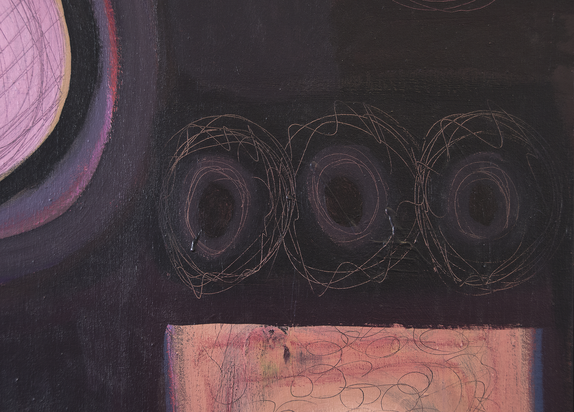 HERB ALPERT - Seven Moons - acrylic on canvas - 48 x 36 in.
