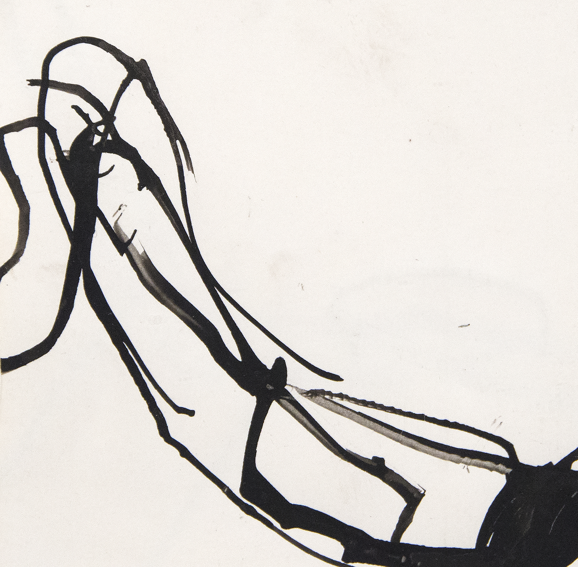 Richard Diebenkorn once explained, “All paintings start out of a mood, out of a relationship with things or people, out of a complete visual impression.” Known for his defining role in the Bay Area Figurative Art movement, a counter to the abstraction dominating post-war New York City, Diebenkorn often oscillated between figuration and abstraction. In 1952, he took a faculty position at the University of Illinois in Urbana for one academic year. There, he taught beginning drawing to architecture students and used one of the bedrooms in his house as a studio. This period from 1952-53, known as the Urbana series, was a productive and pivotal time in the development of Diebenkorn's style. His innovative exploration of figuration through abstraction began in these crucial early years and would come to full realization in his widely celebrated Ocean Park series of the late 1960s-80s.