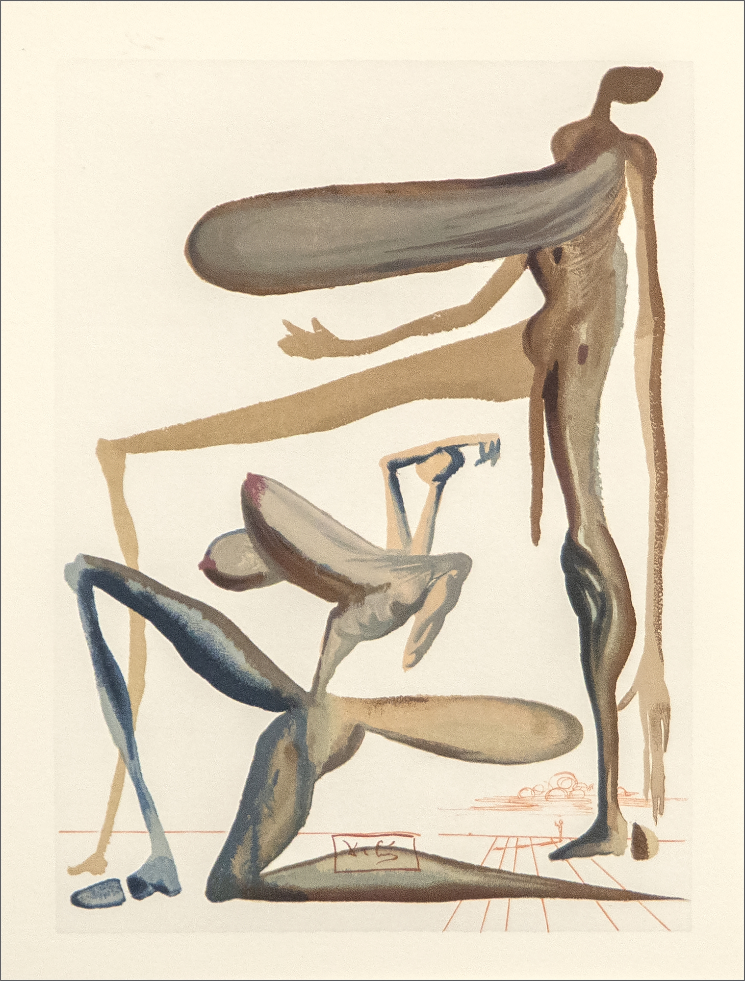 SALVADOR DALI - Three Cloth Portfolios & Their Associated Table of Contents SALVADOR DALI - Three Cloth Portfolios & Their Associated Table of Contents - three cloth portfolios and table of contents