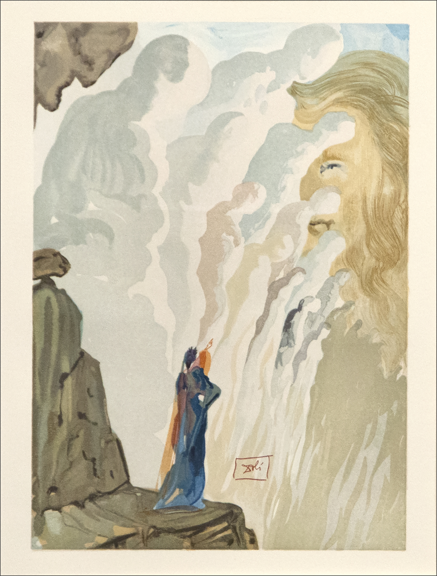 SALVADOR DALI - Three Cloth Portfolios & Their Associated Table of Contents SALVADOR DALI - Three Cloth Portfolios & Their Associated Table of Contents - three cloth portfolios and table of contents