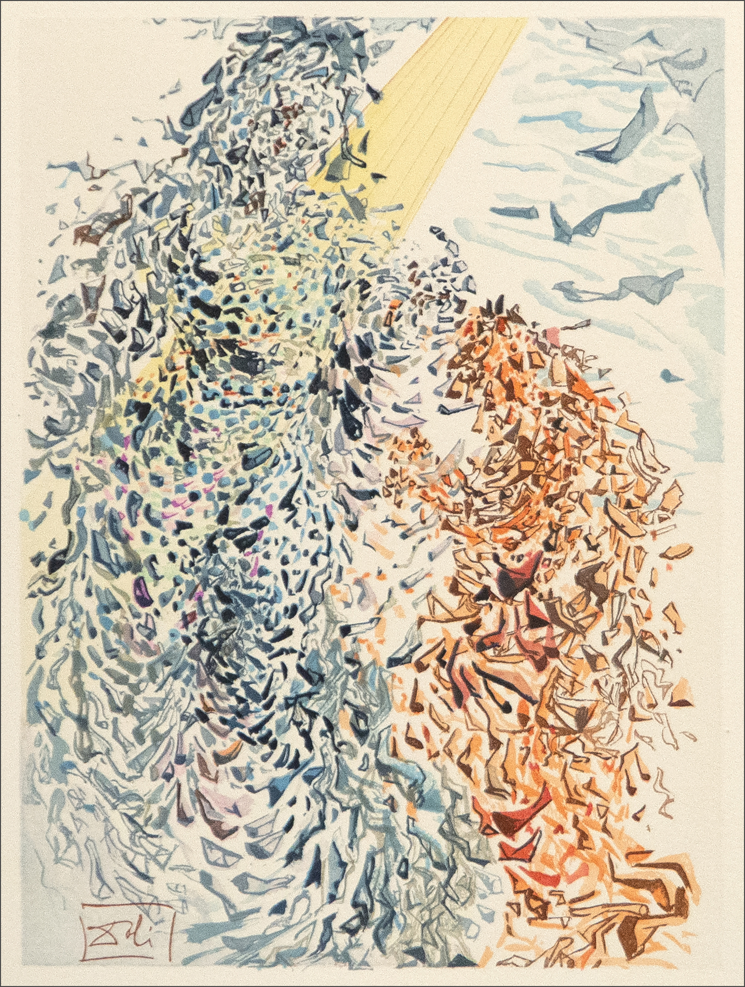 SALVADOR DALI - Three Cloth Portfolios & Their Associated Table of Contents SALVADOR DALI - Three Cloth Portfolios & Their Associated Table of Contents - three cloth portfolios and table of contents