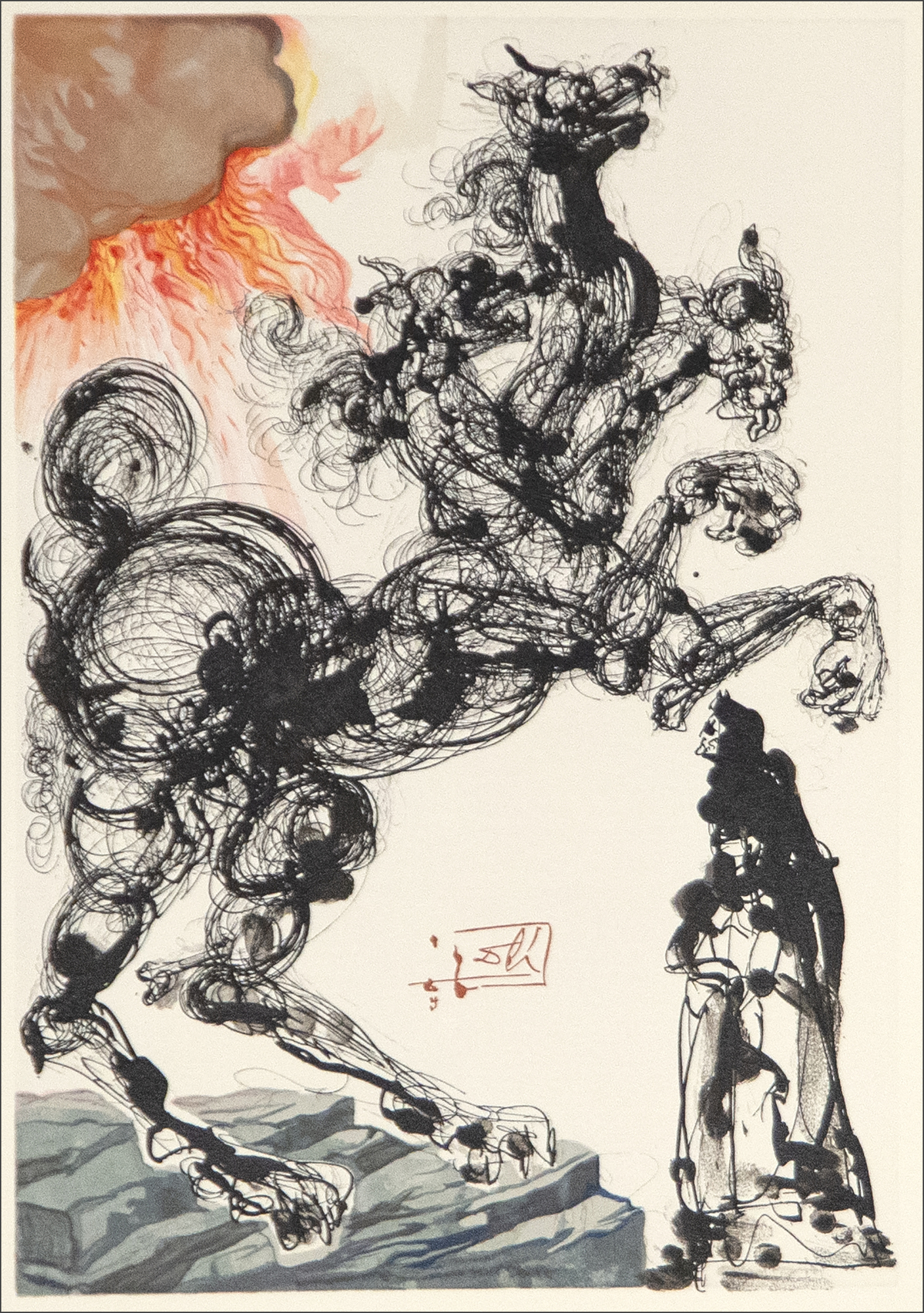 SALVADOR DALI - Three Cloth Portfolios & Their Associated Table of Contents SALVADOR DALI - Three Cloth Portfolios & Their Associated Table of Contents - three cloth portfolios and table of contents