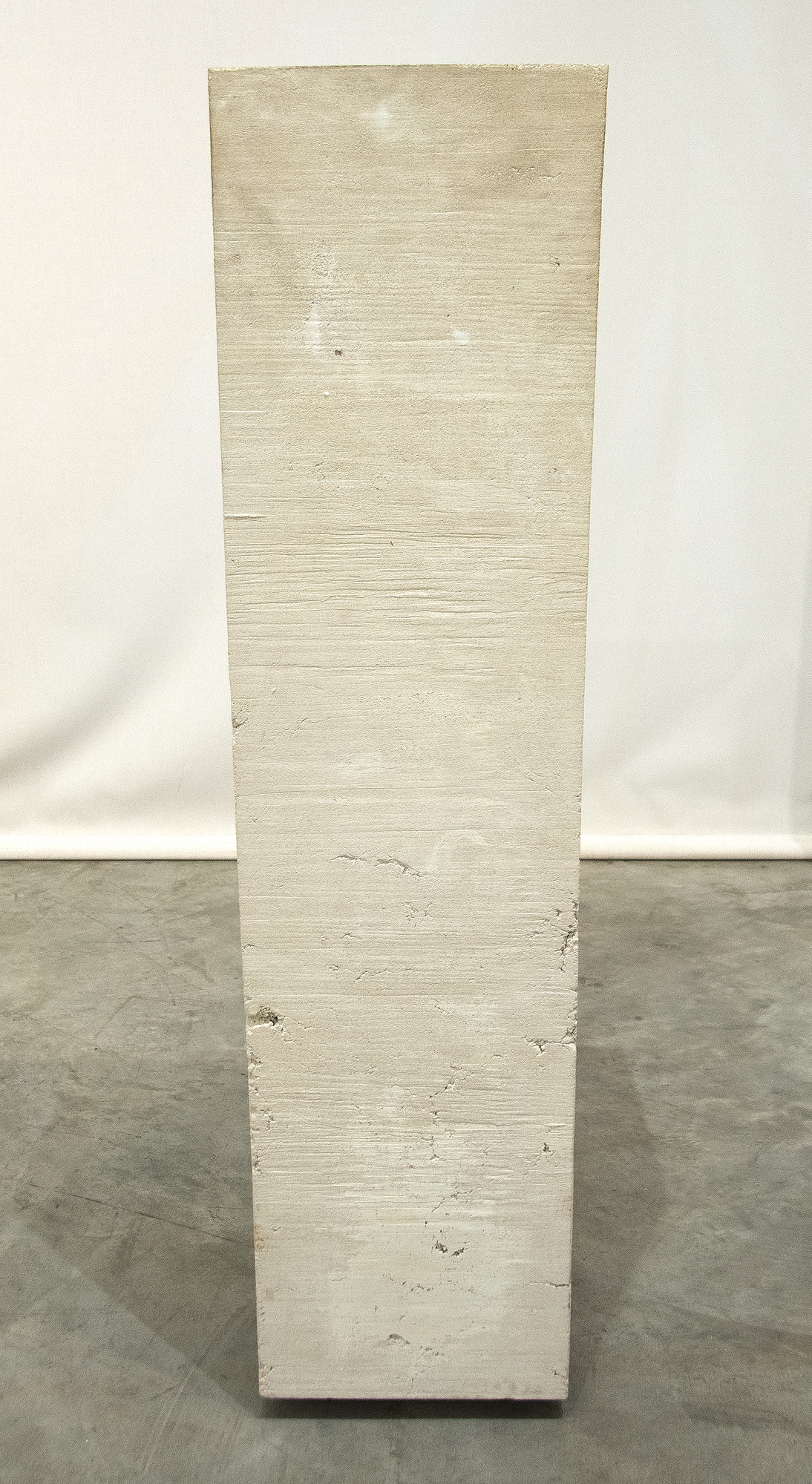 THEASTER GATES - Stand-Ins for Period of Wreckage 25 שערי THEASTER - סטנד-אין לתקופה של הריסות 25 - בטון לבן וחרסינה - 48 x 12 x 12 אינץ '.