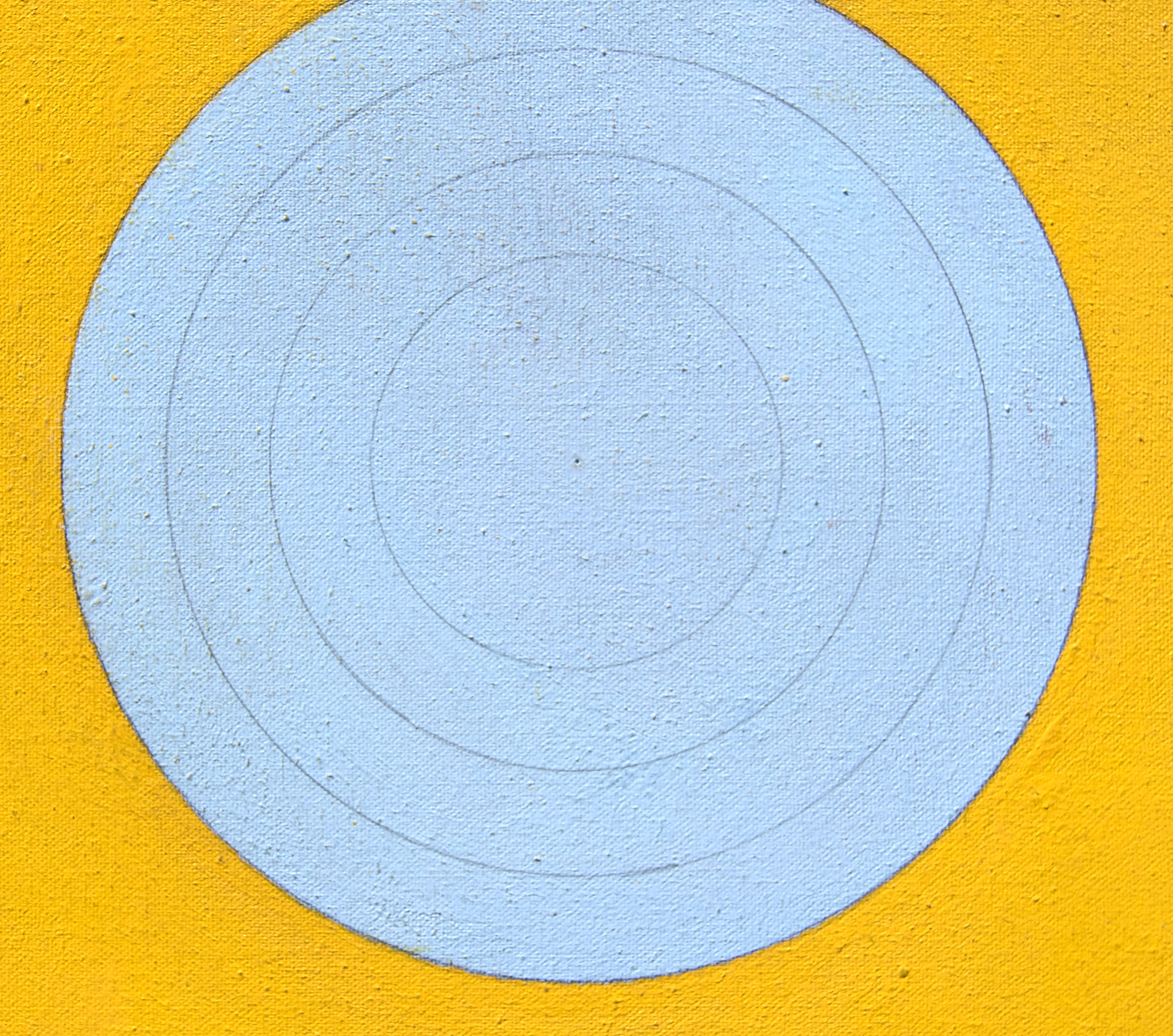 HASSEL SMITH - 9000 et 9 Nuits - acrylique et graphite sur toile - 68 x 68 1/8 po.