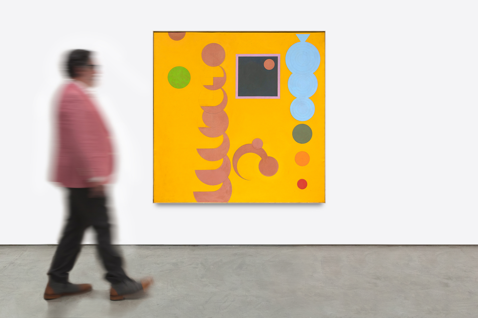 HASSEL SMITH - 9000 and 9 Nights HASSEL SMITH - 9000 and 9 Nights - acrylic and graphite on canvas - 68 x 68 1/8 in.