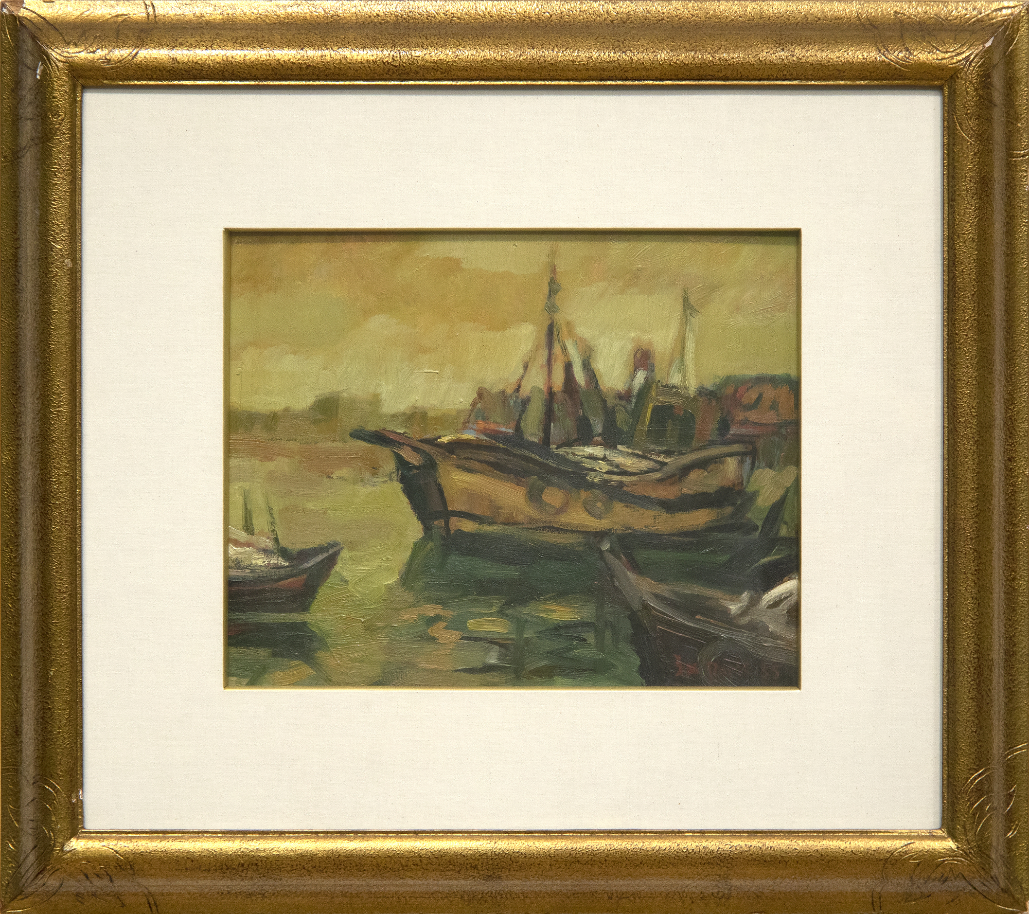 JAE KON PARK - Untitled JAE KON PARK - Untitled - oil on canvas - 11 x 13 1/2 in.