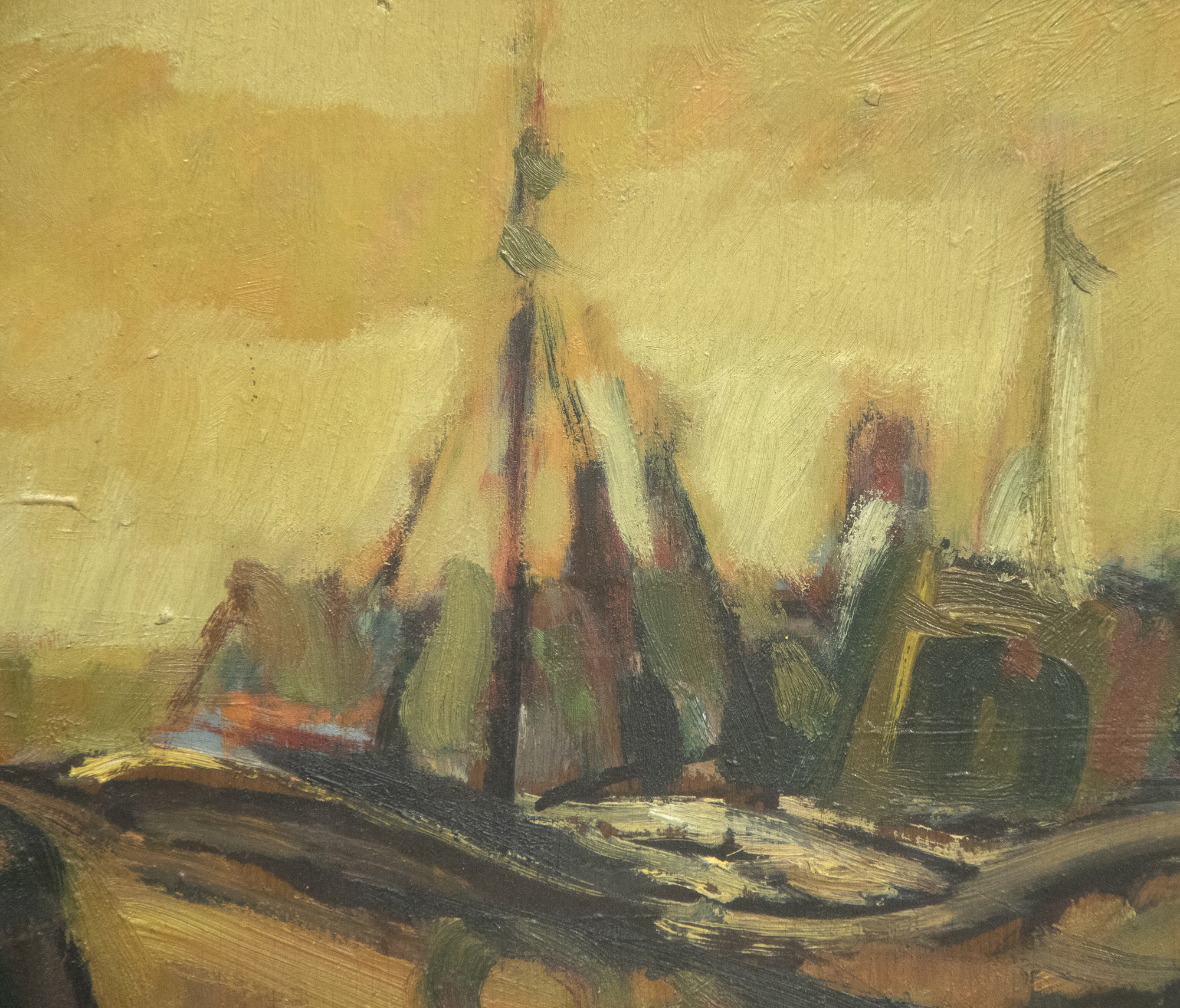 JAE KON PARK - Untitled JAE KON PARK - Untitled - oil on canvas - 11 x 13 1/2 in.