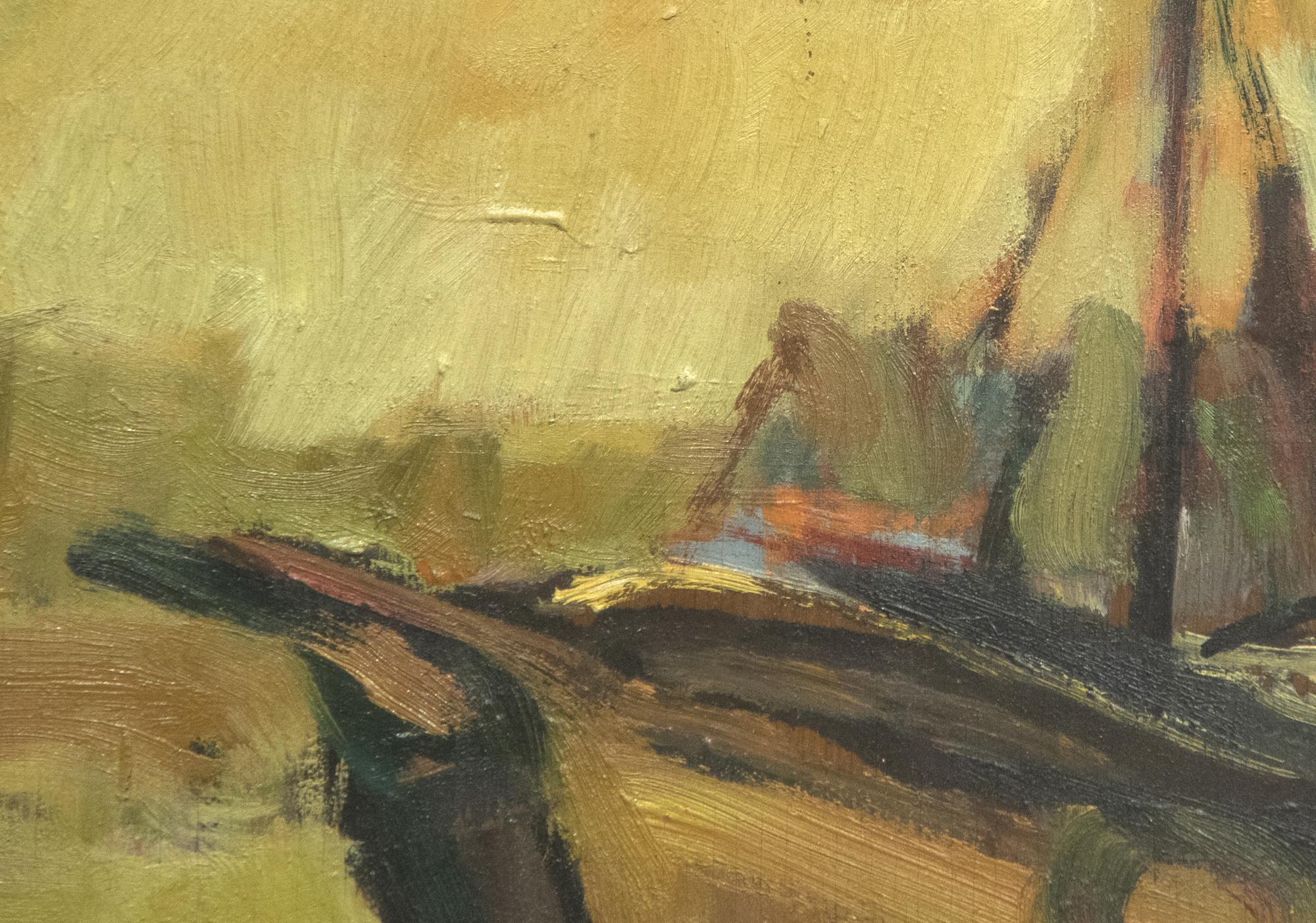 JAE KON PARK - Untitled JAE KON PARK - Untitled - oil on canvas - 11 x 13 1/2 in.