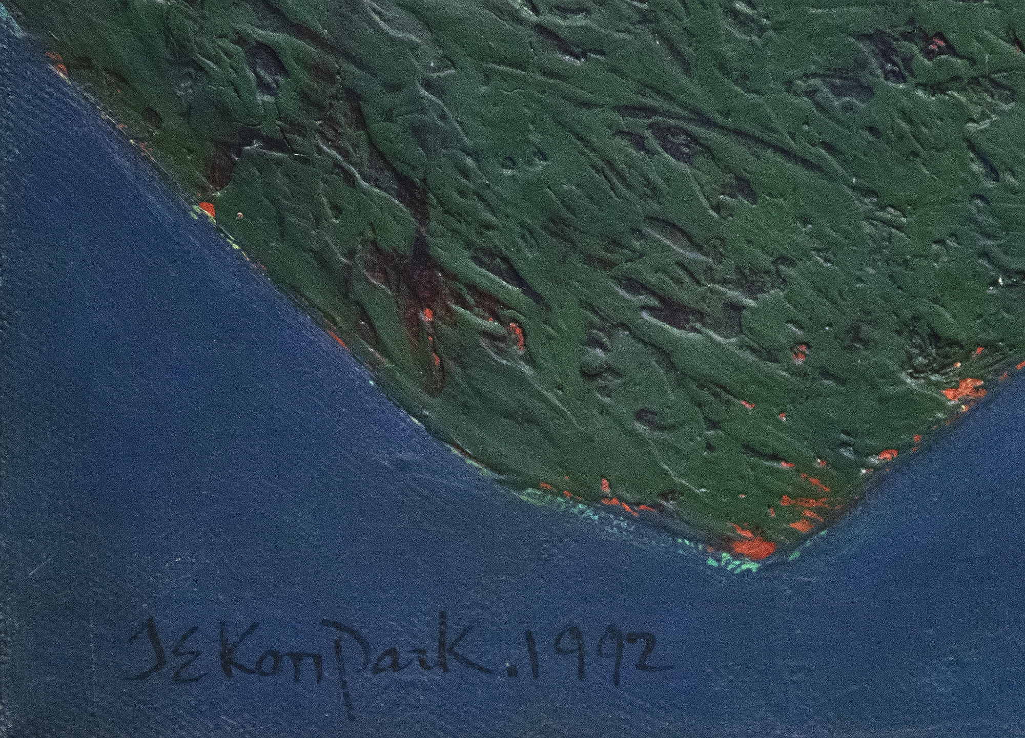 JAE KON PARK - Untitled JAE KON PARK - Untitled - oil on canvas - 24 x 31 in.
