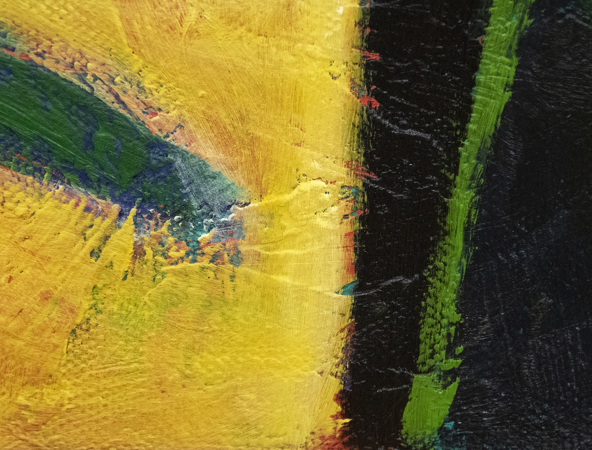JAE KON PARK - 无标题 - 画布上的油画 - 24 x 28 1/2 in.