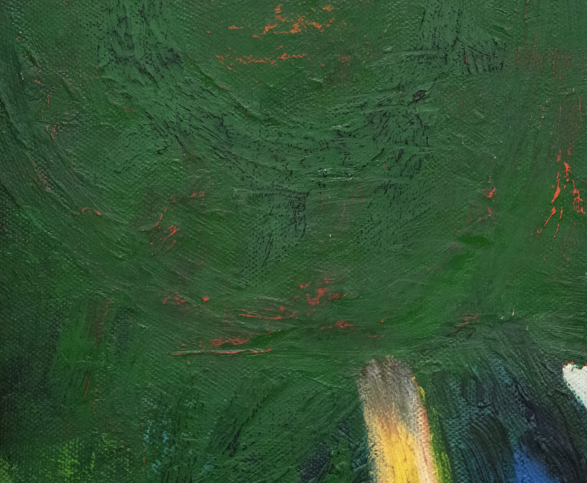 JAE KON PARK - Sans titre - huile sur toile - 24 x 28 1/2 po.