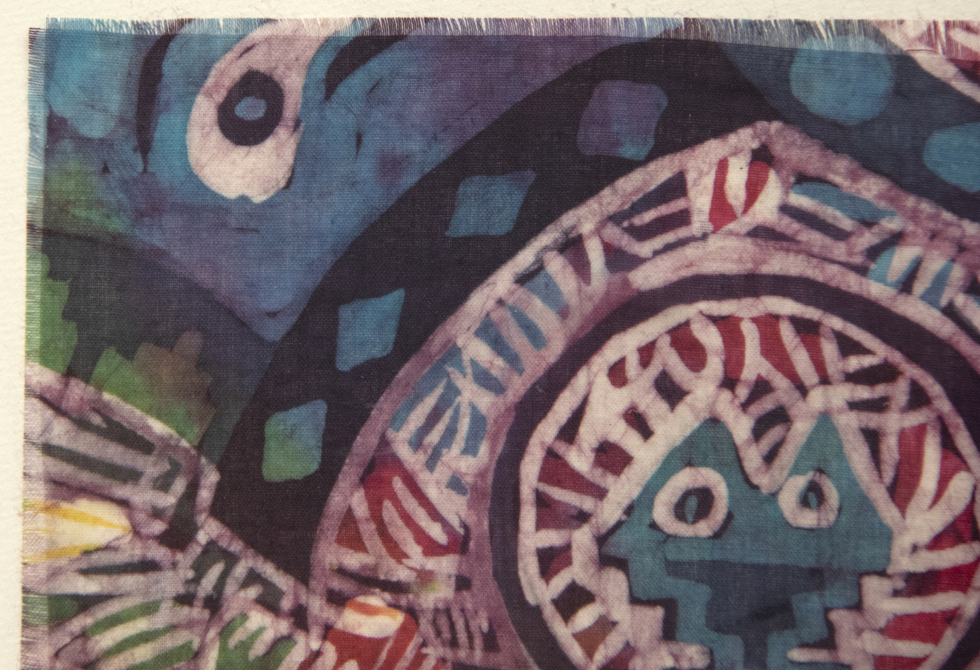 JAE KON PARK - About Patterns JAE KON PARK - About Patterns - batik on fabric - 9 1/4 x 11 in.