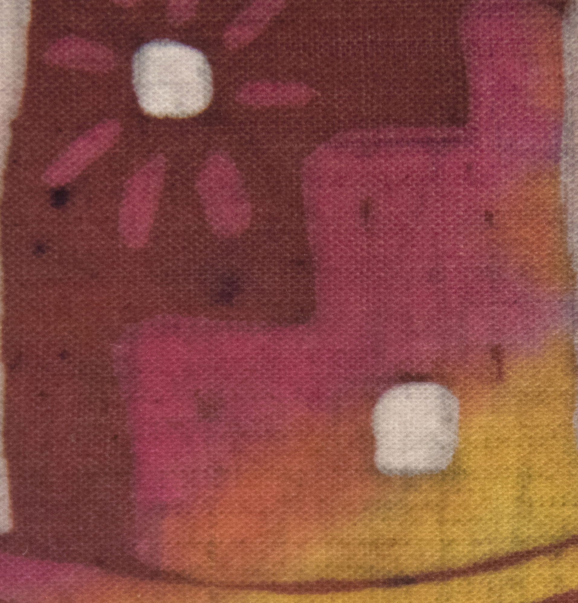 JAE KON PARK - The Incan Sun JAE KON PARK - The Incan Sun - batik on fabric - 6 1/2 x 7 3/4 in.