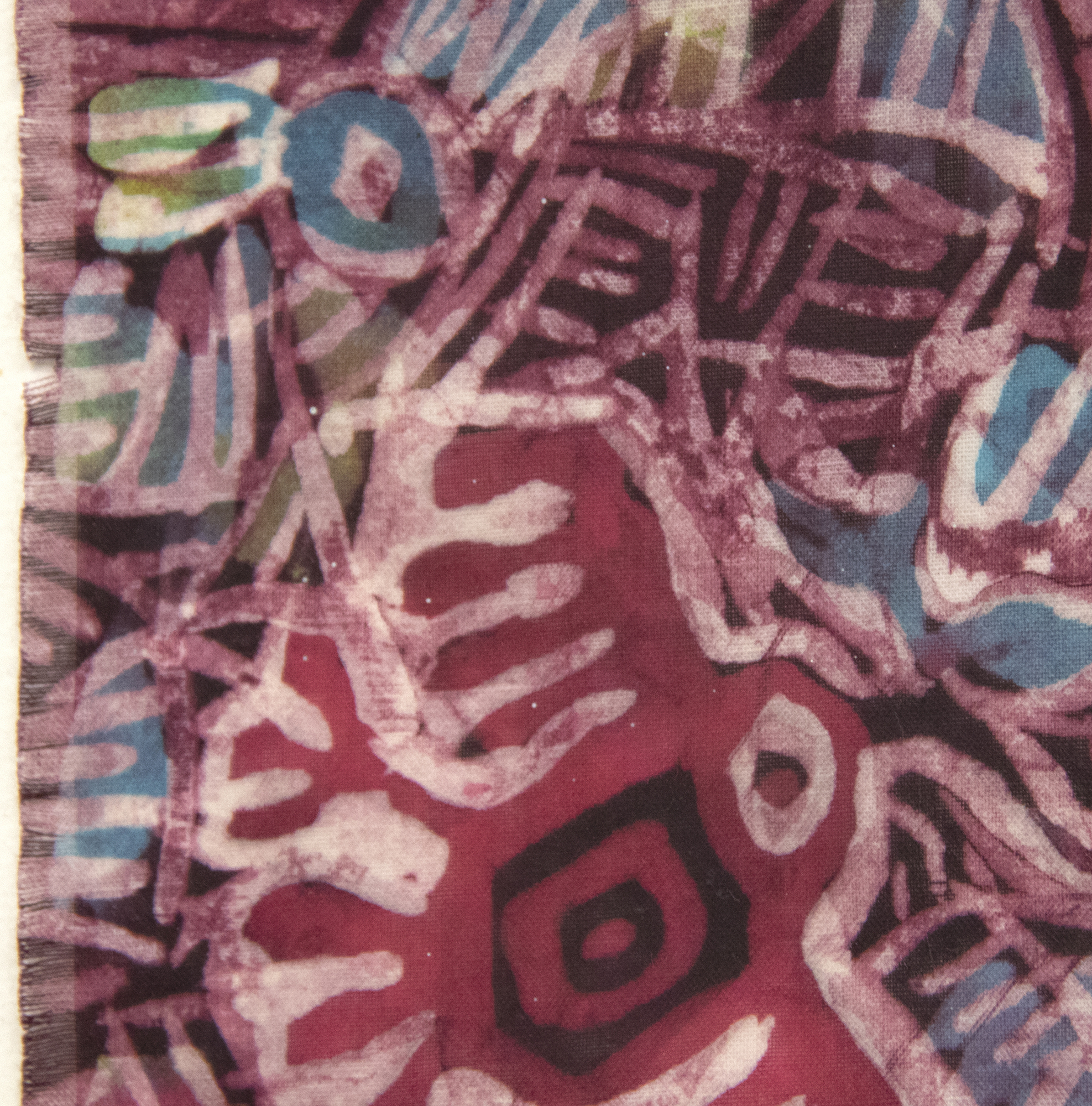 JAE KON PARK - Life JAE KON PARK - Life - batik on fabric - 9 1/2 x 10 3/4 in.