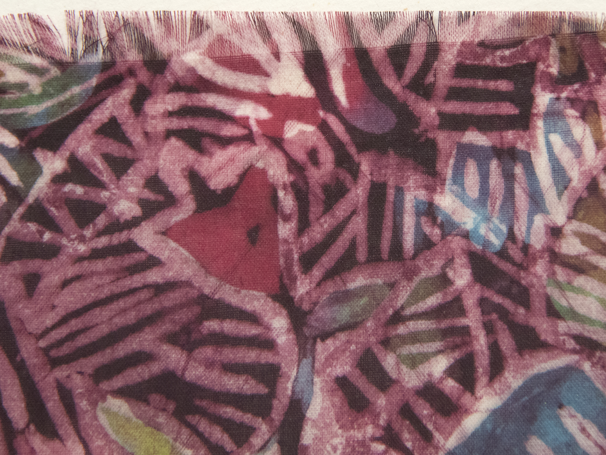 JAE KON PARK - Life JAE KON PARK - Life - batik on fabric - 9 1/2 x 10 3/4 in.