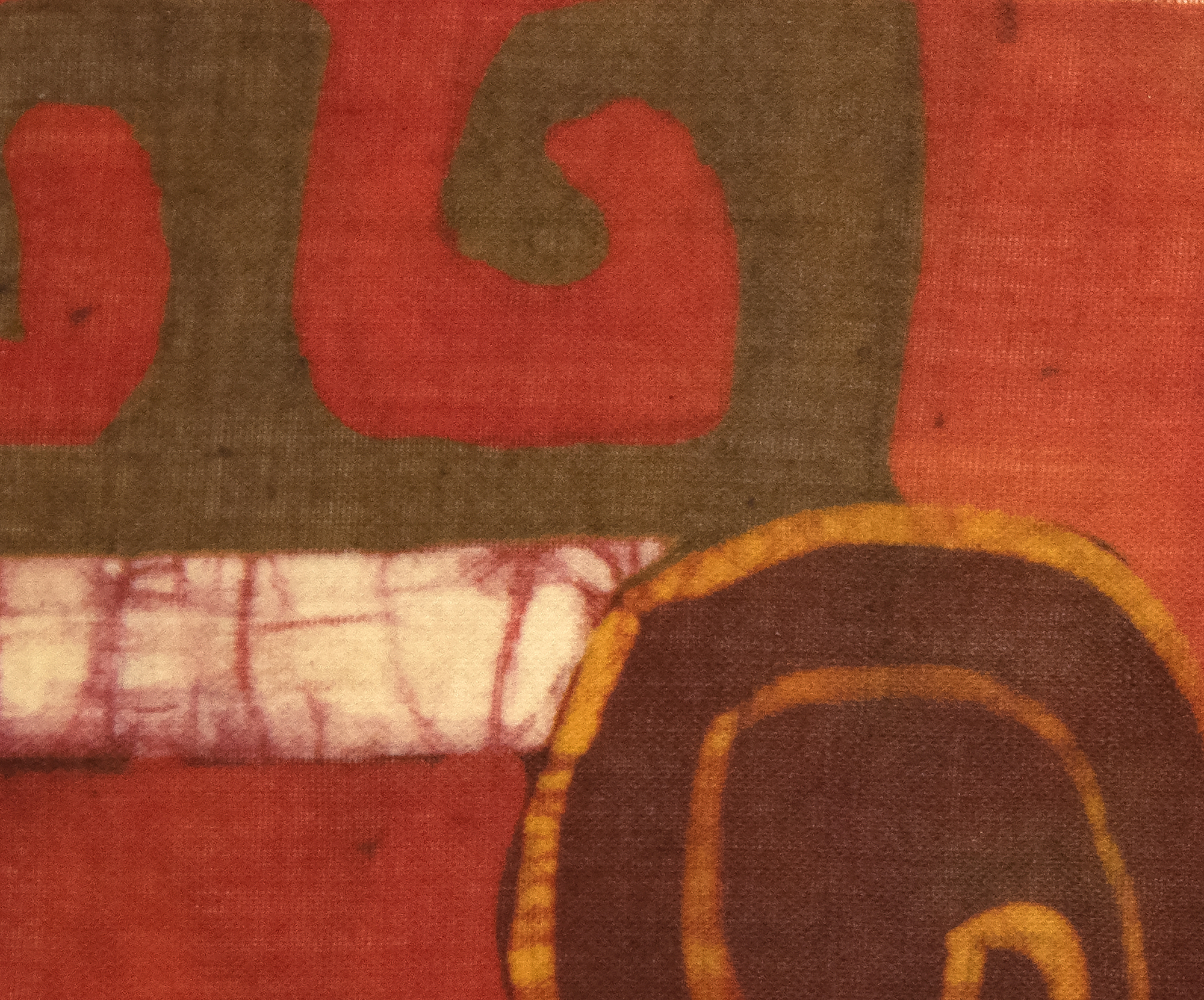 JAE KON PARK - About Ancient Mexico JAE KON PARK - About Ancient Mexico - batik on fabric - 10 x 9 1/2 in.