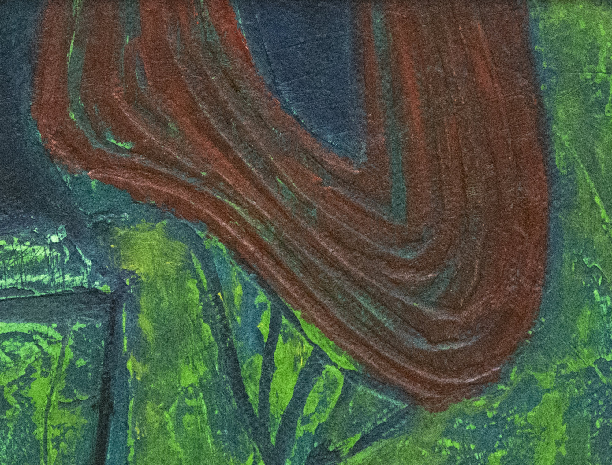 JAE KON PARK - Untitled JAE KON PARK - Untitled - oil on canvas - 21 x 18 in.