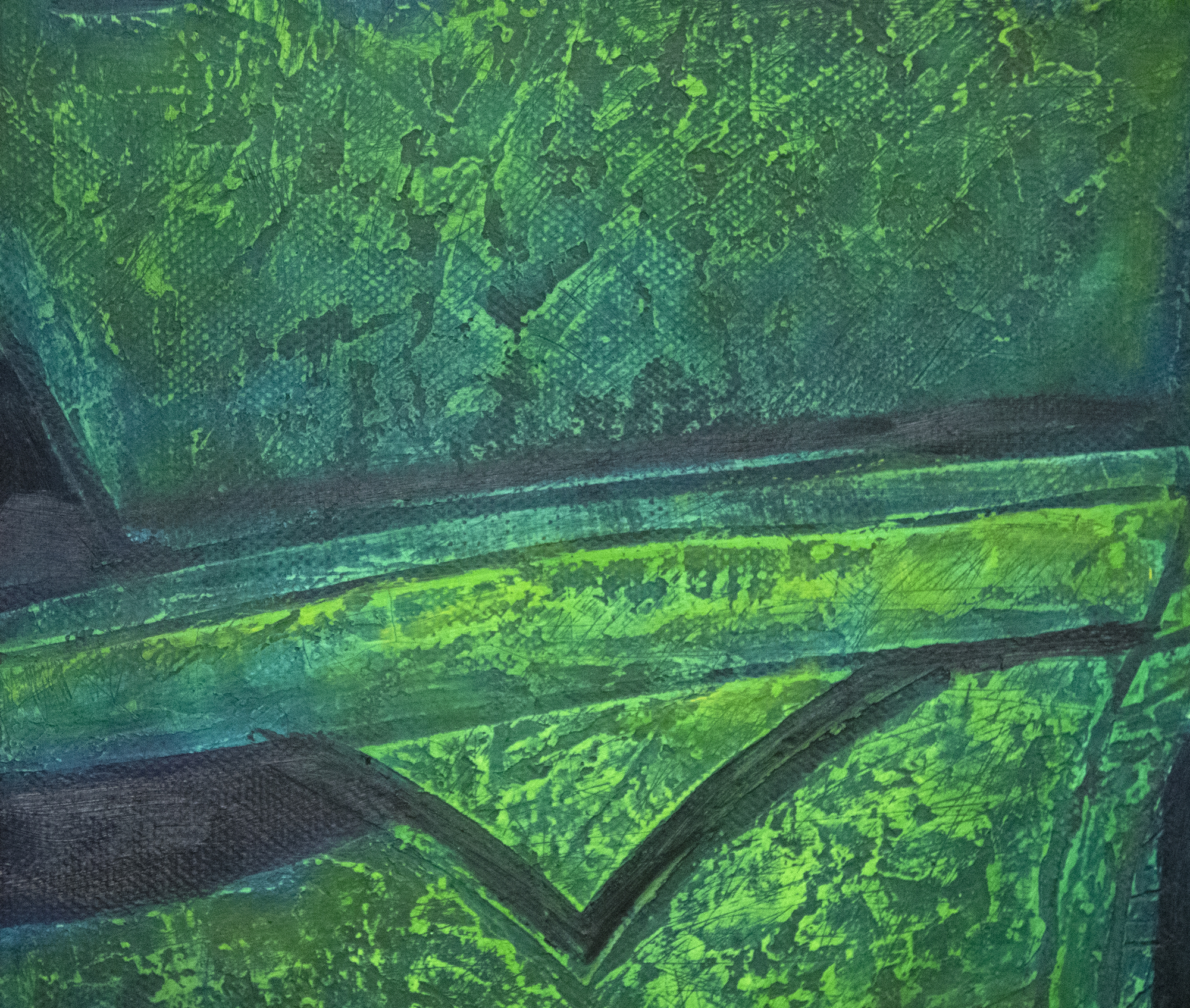 JAE KON PARK - بدون عنوان - النفط على قماش - 21 × 18 في.