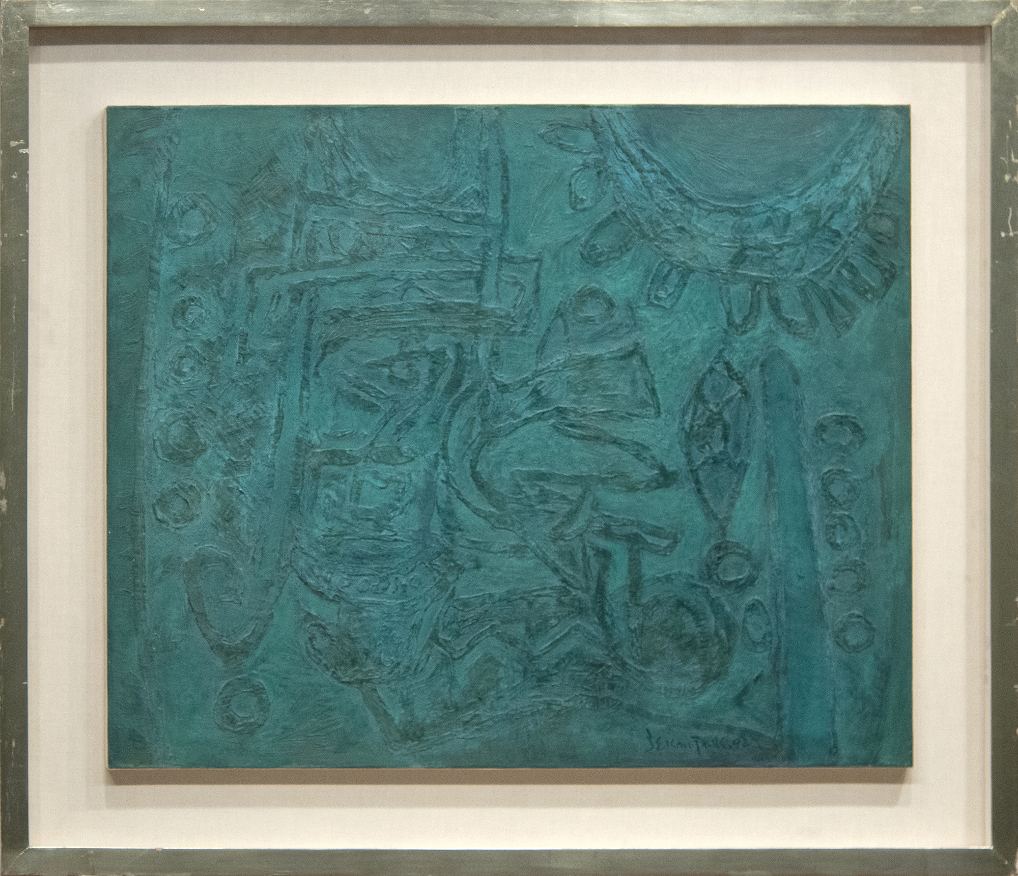 JAE KON PARK - Untitled JAE KON PARK - Untitled - oil on canvas - 28 1/2 x 35 1/2 in.