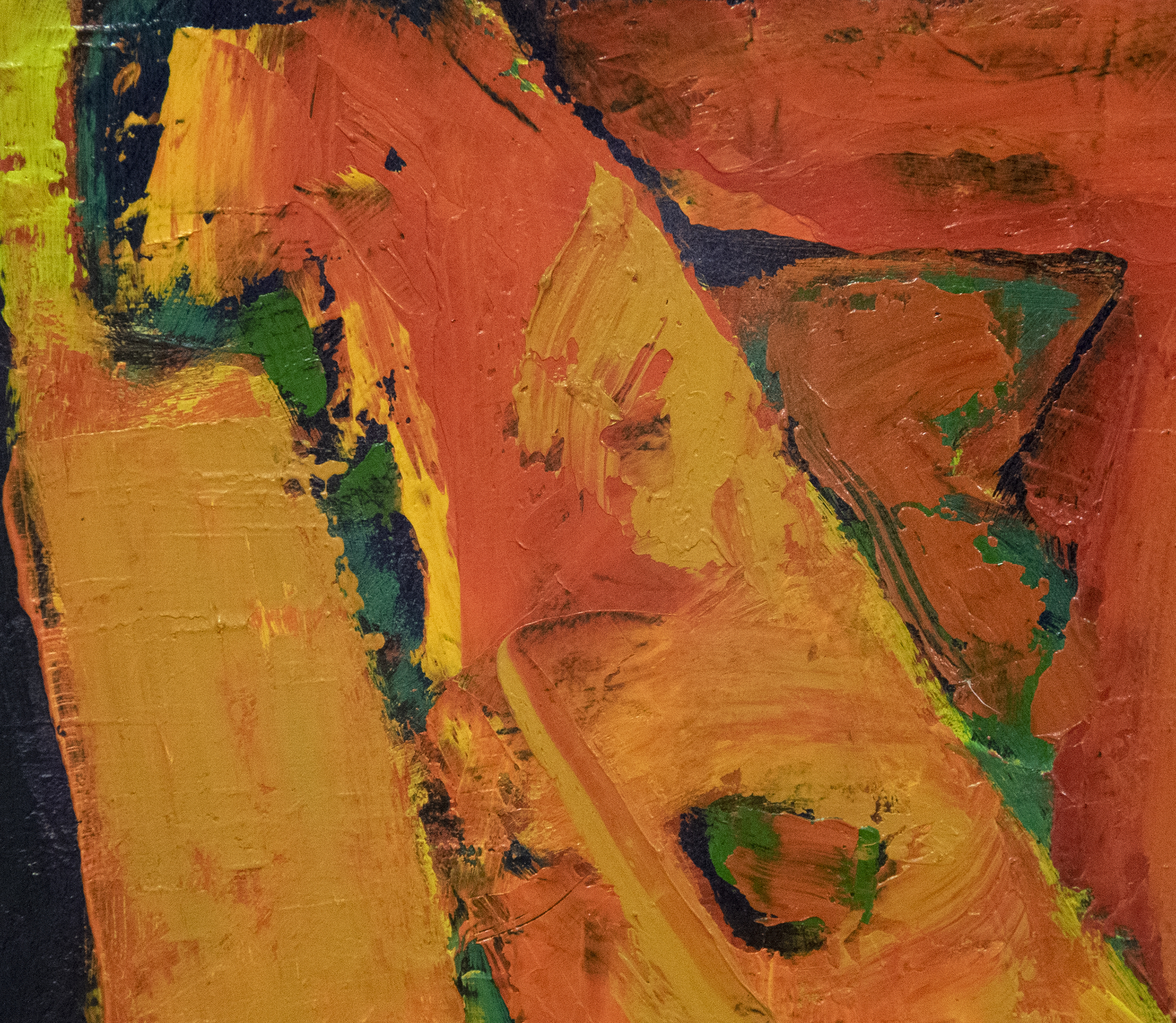 JAE KON PARK - Untitled JAE KON PARK - Untitled - oil on canvas - 34 x 43 1/4 in..