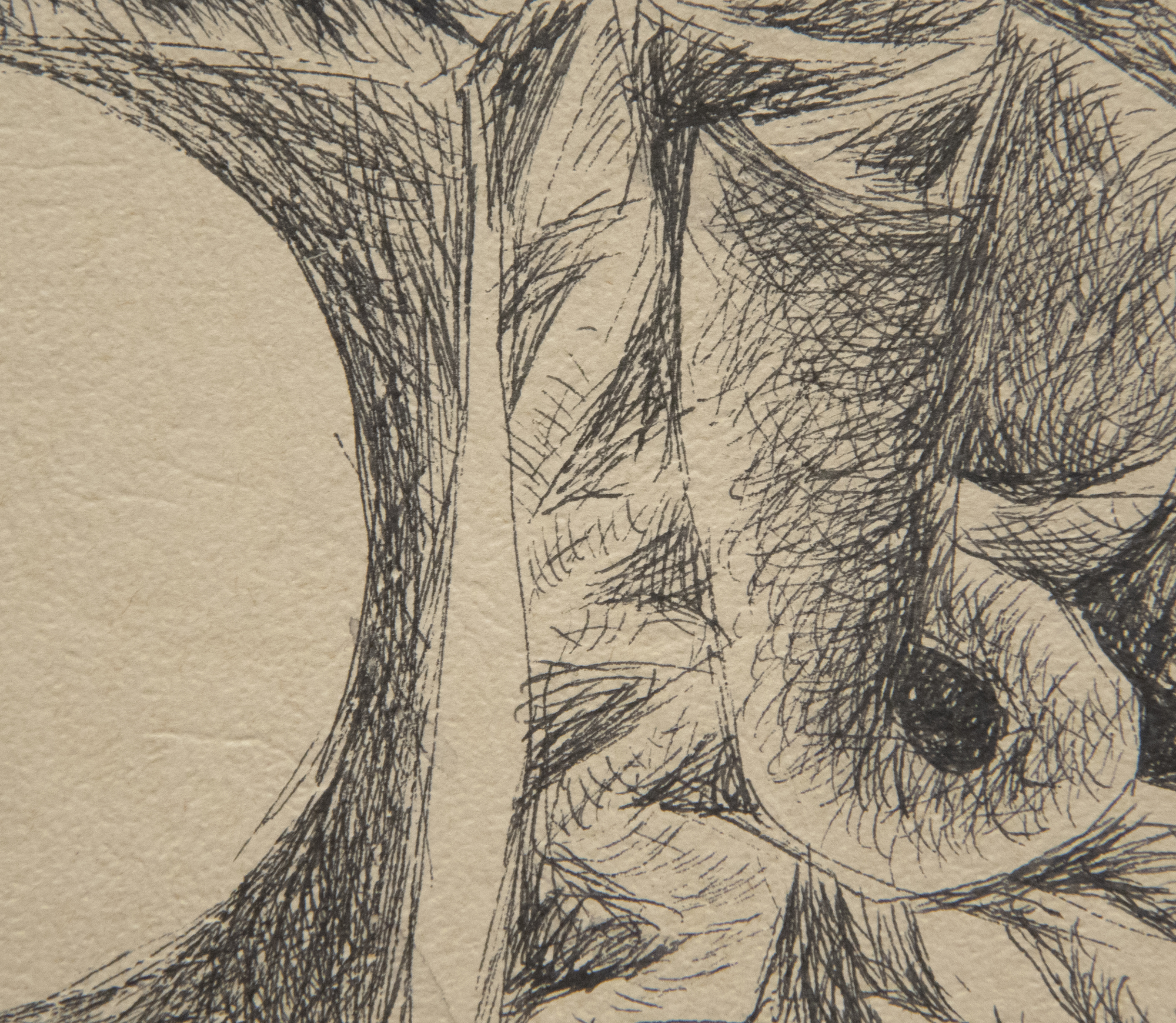 JAE KON PARK - The Mystery Series JAE KON PARK - The Mystery Series - ink on paper - 13 3/4 x 12 1/2 in.