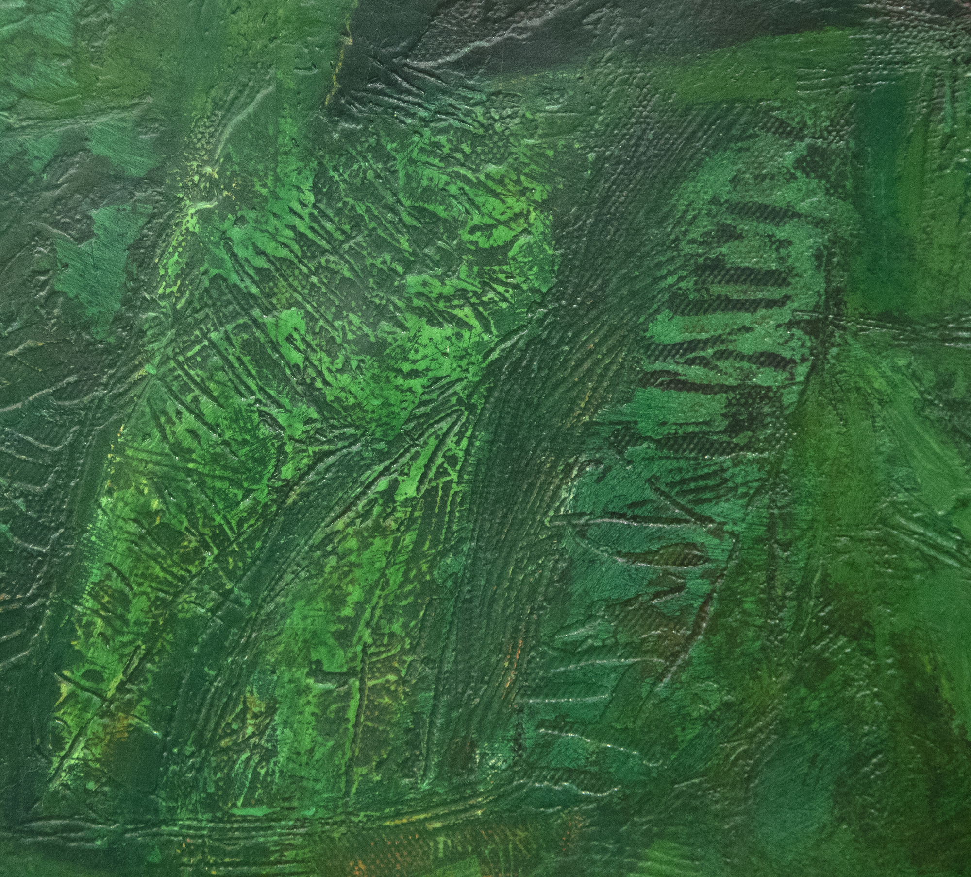 JAE KON PARK - Untitled - oil on canvas - 28 1/2 x 35 1/2 in.