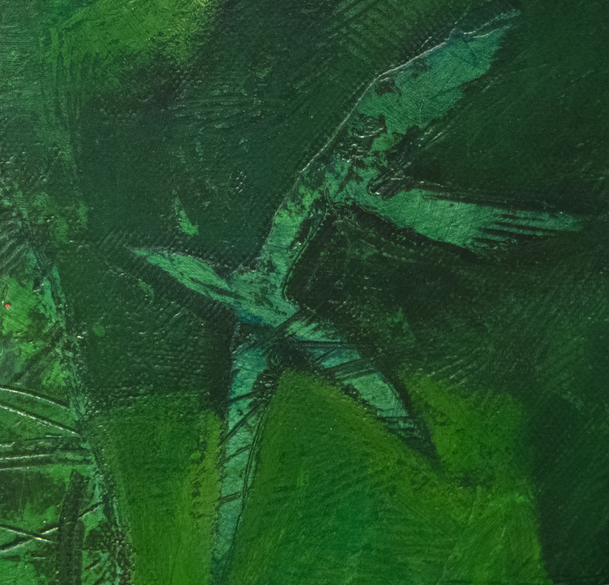 JAE KON PARK - Untitled - oil on canvas - 28 1/2 x 35 1/2 in.