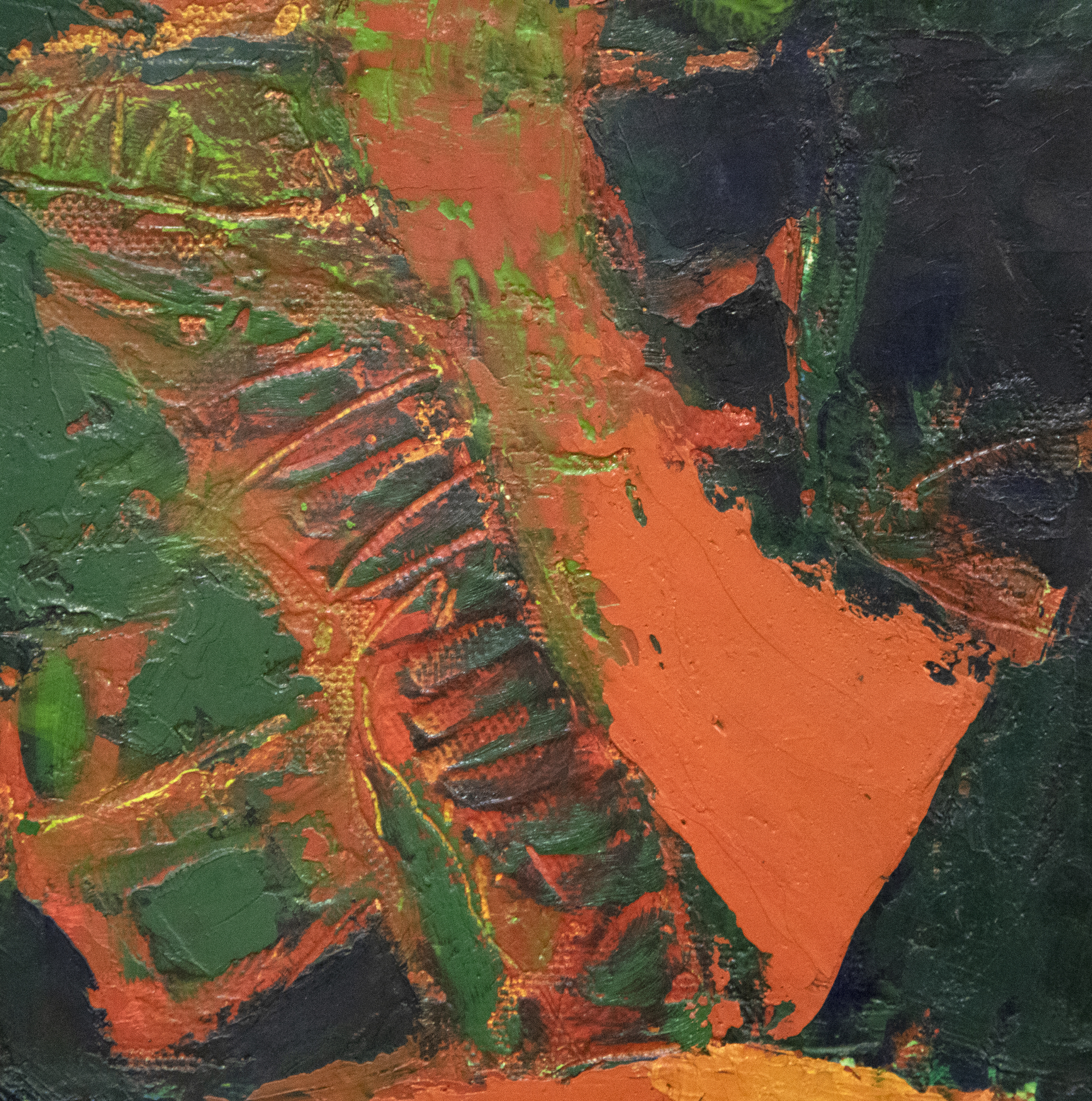 JAE KON PARK - Untitled - oil on canvas - 31 1/2 x 31 1/2 in.