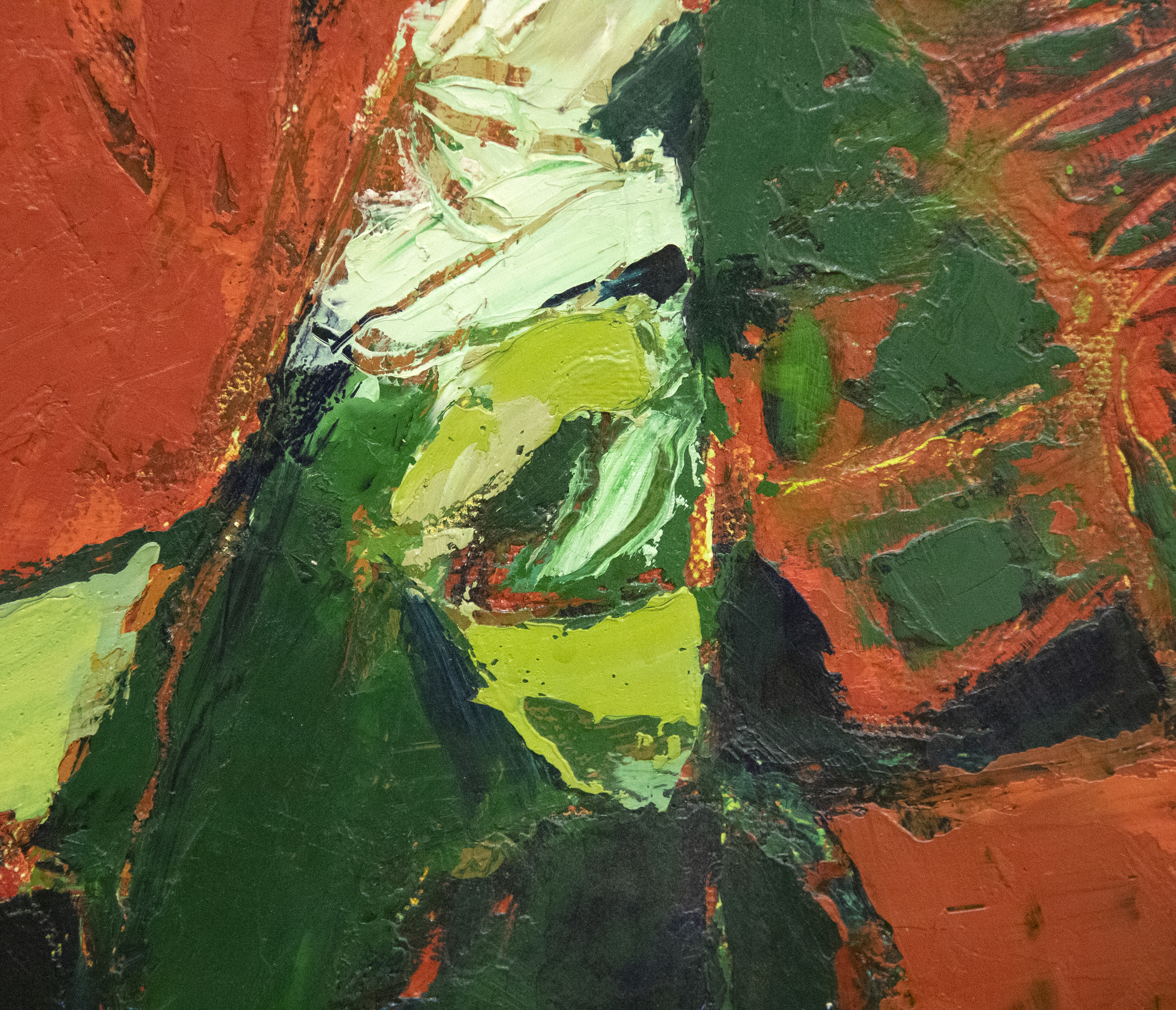 JAE KON PARK - Untitled - oil on canvas - 31 1/2 x 31 1/2 in.