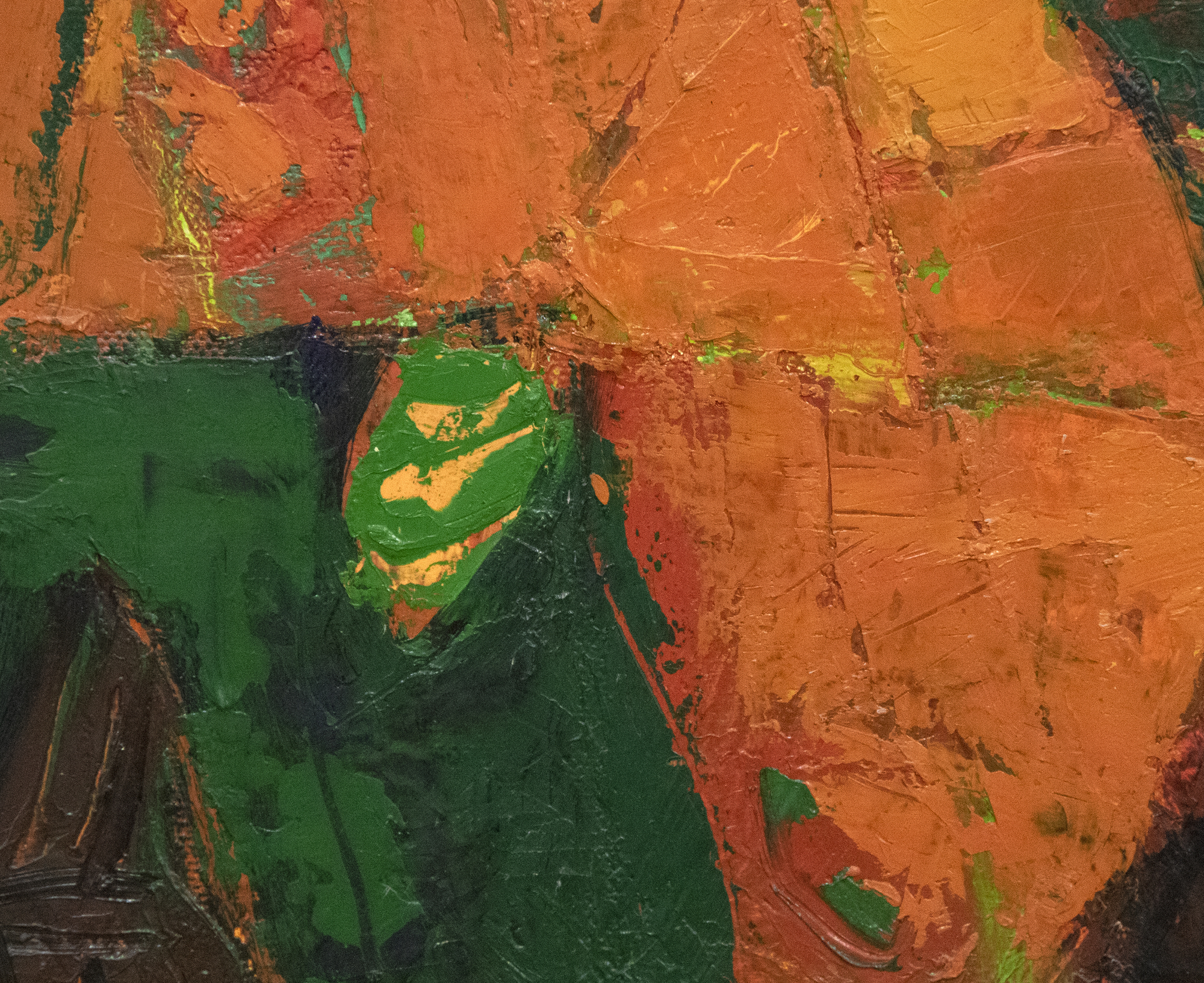 JAE KON PARK - Untitled - oil on canvas - 31 1/2 x 31 1/2 in.