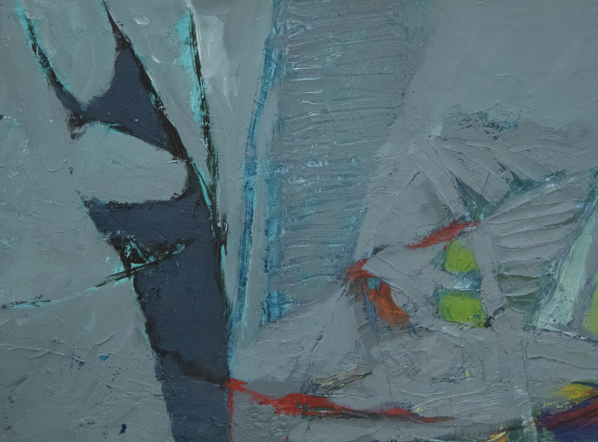 JAE KON PARK - Untitled - oil on canvas - 35 x 33 7/8 in.