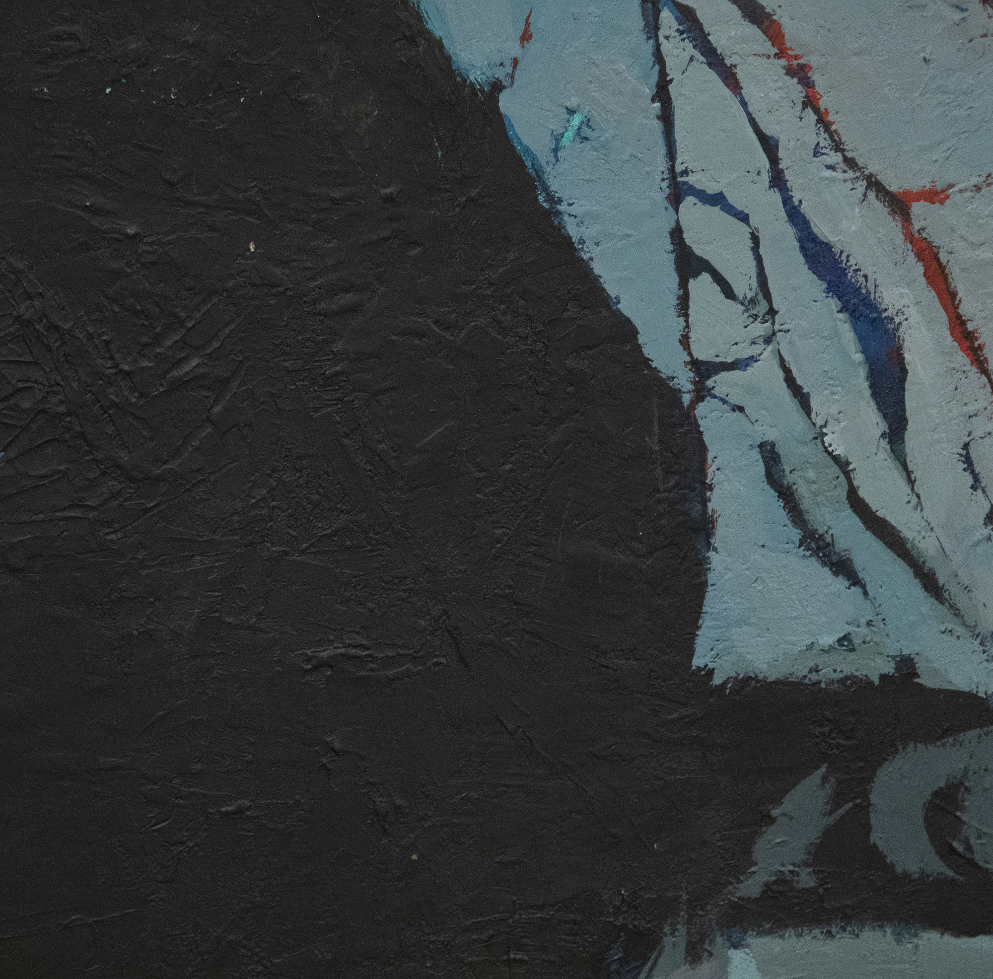 JAE KON PARK - 無題 - キャンバスに油彩 - 35 x 33 7/8インチ。