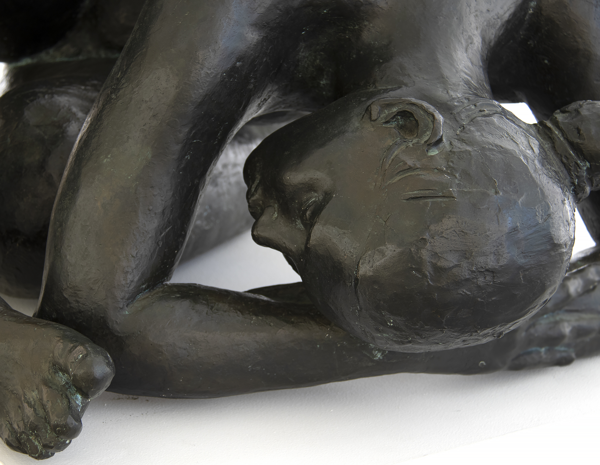 FRANCISCO ZUNIGA - Desnudo reclinado de Dolores FRANCISCO ZUNIGA - Desnudo reclinado de Dolores - bronze with green patina - 21 x 43 1/4 x 21 1/2 in.