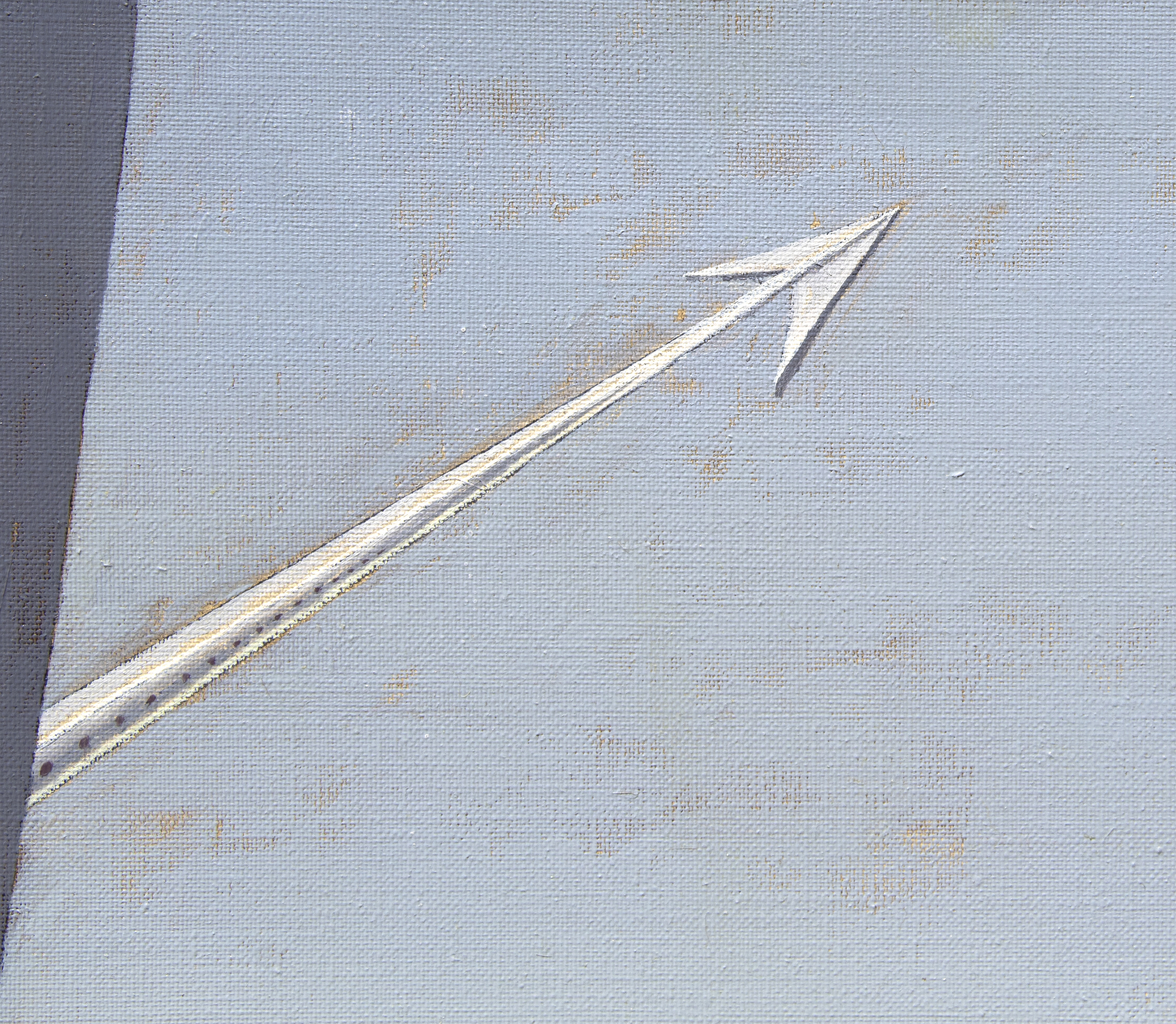 アーヴィング・ノーマン - さようなら - キャンバスに油彩 - 90 x 100インチ。