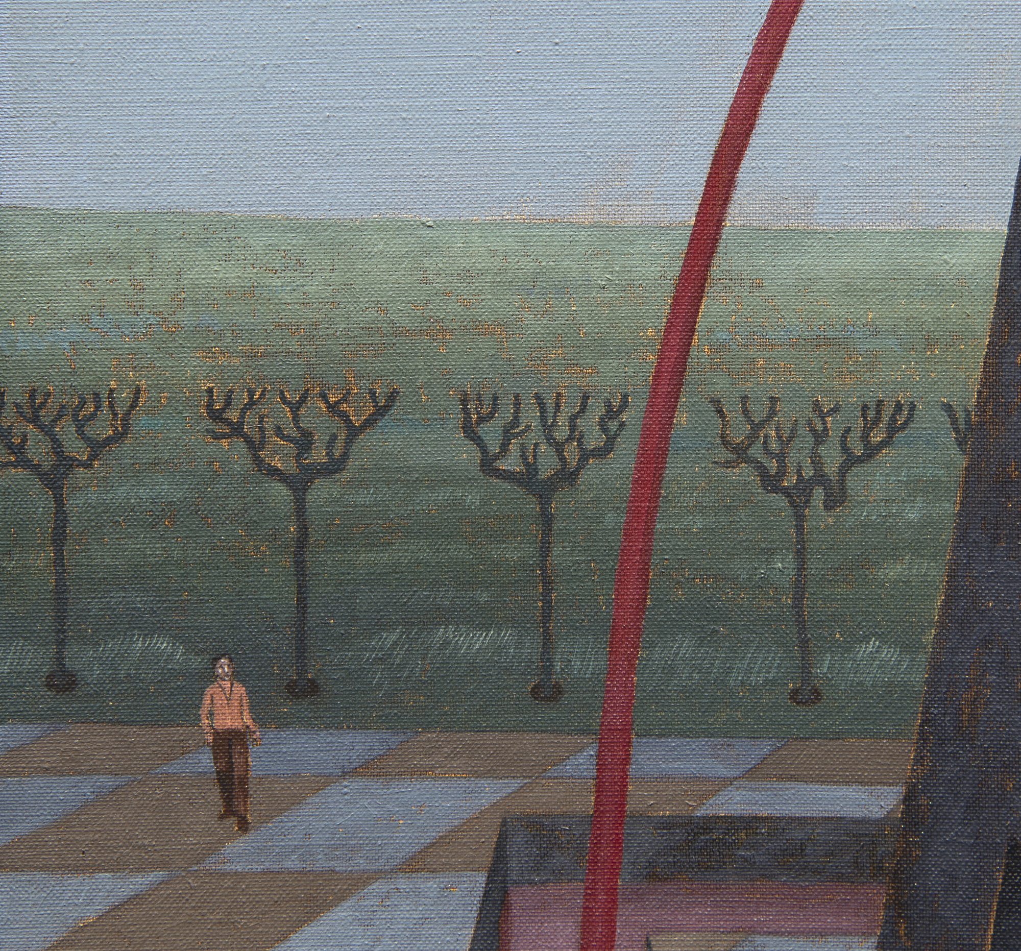 IRVING NORMAN - Monumental IRVING NORMAN - Monumental - oil on canvas - 90 x 64 in.