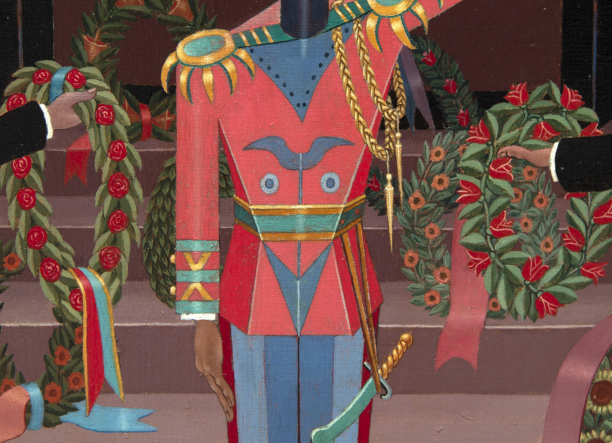 IRVING NORMAN - To the Unknown IRVING NORMAN - To the Unknown - oil on canvas - 96 x 72 in.