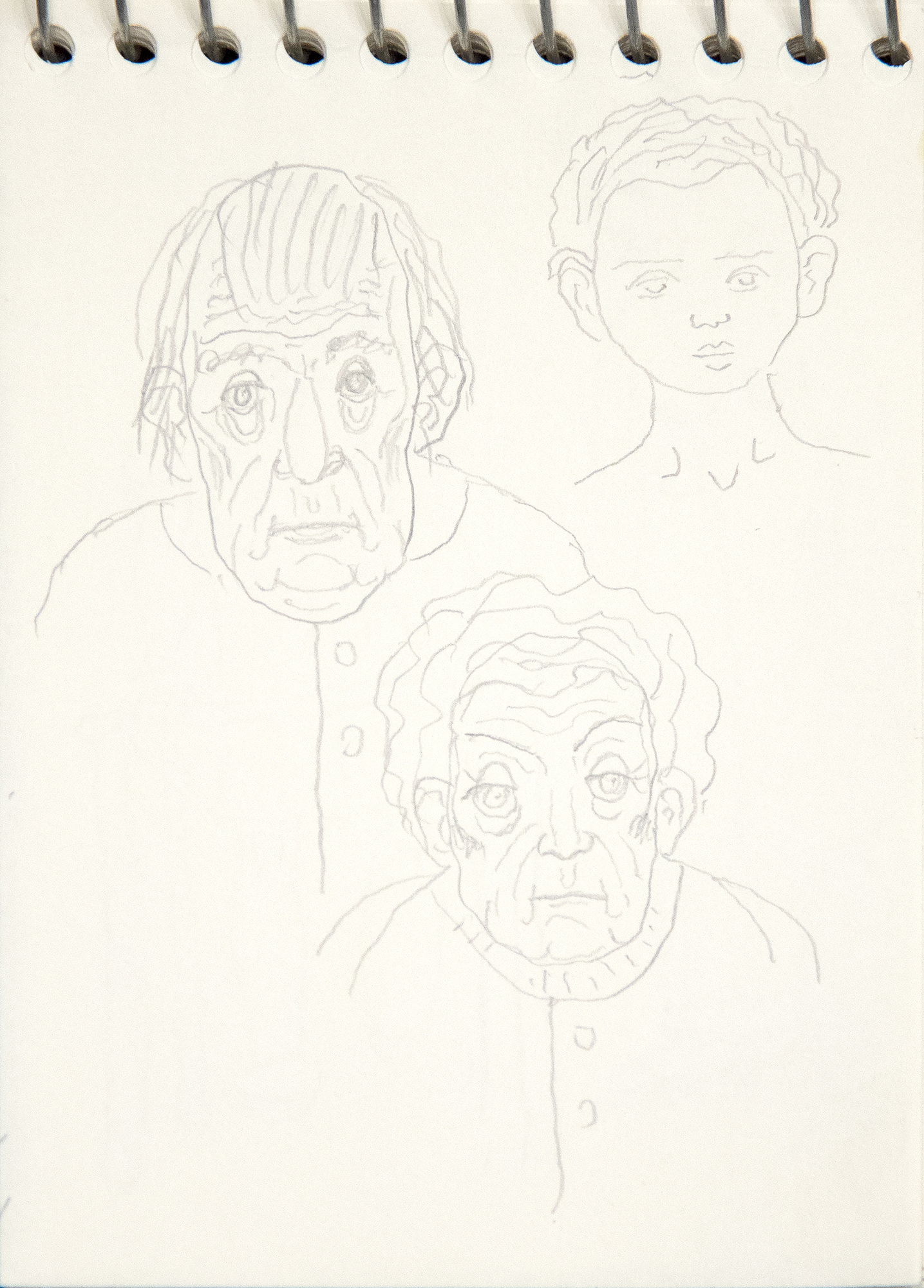 IRVING NORMAN - Pocket Sketch Pad IRVING NORMAN - Pocket Sketch Pad - graphite on paper - 5 1/2 x 3 1/2 in.